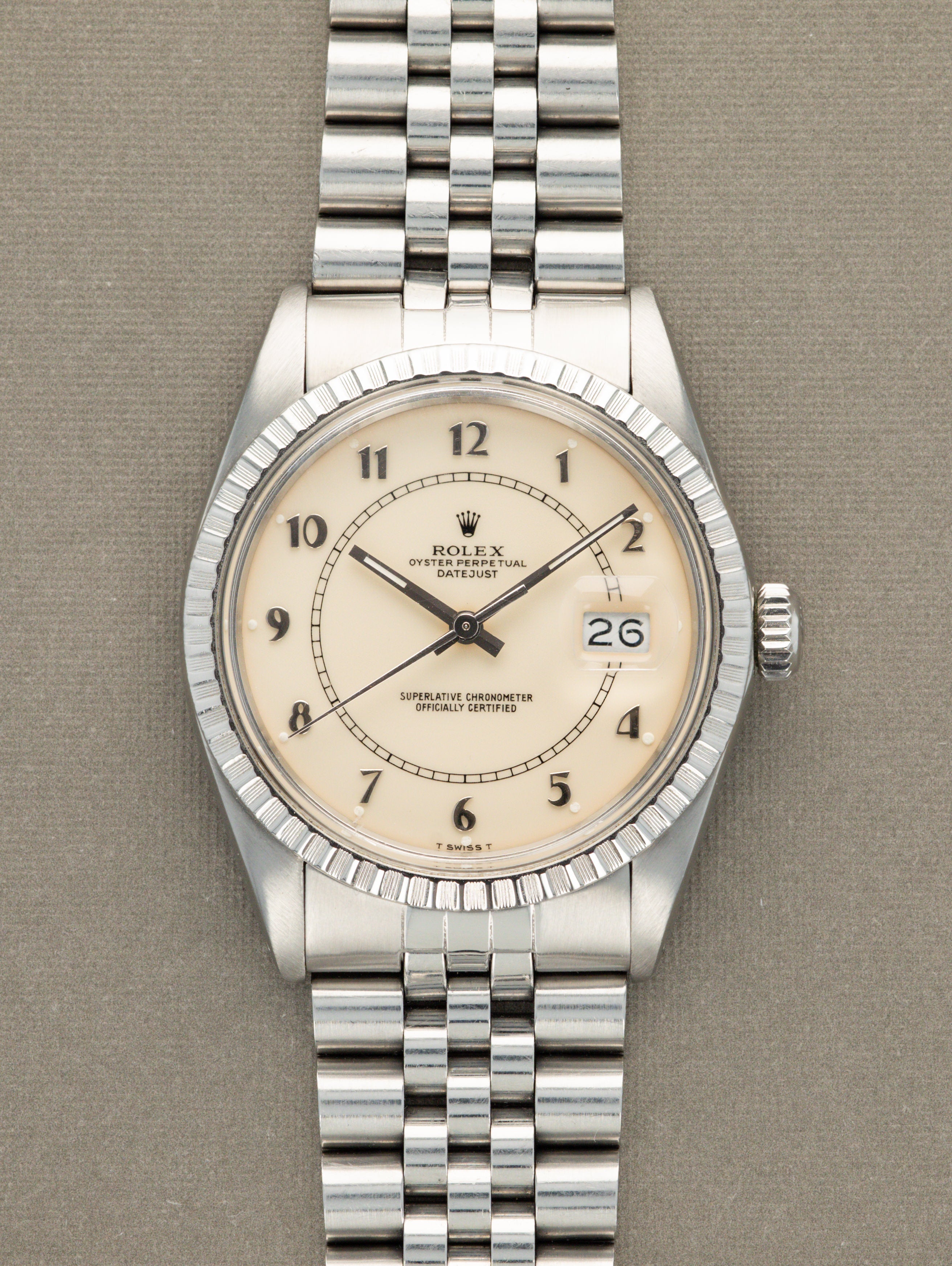 Rolex Datejust Ref. 16030 - Cream 'Boiler Gauge' Dial