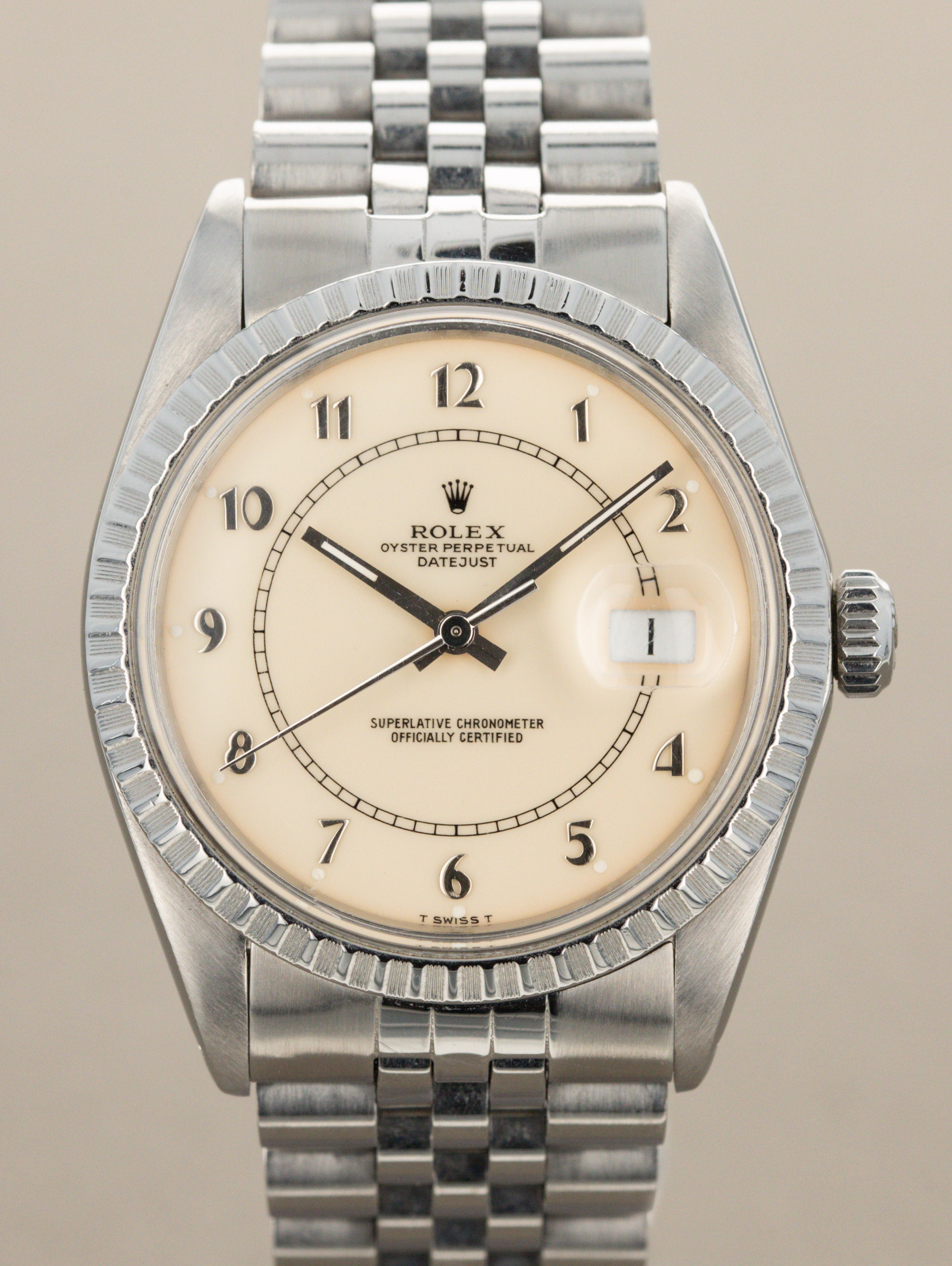 Rolex Datejust Ref. 16030 - Cream 'Boiler Gauge' Dial