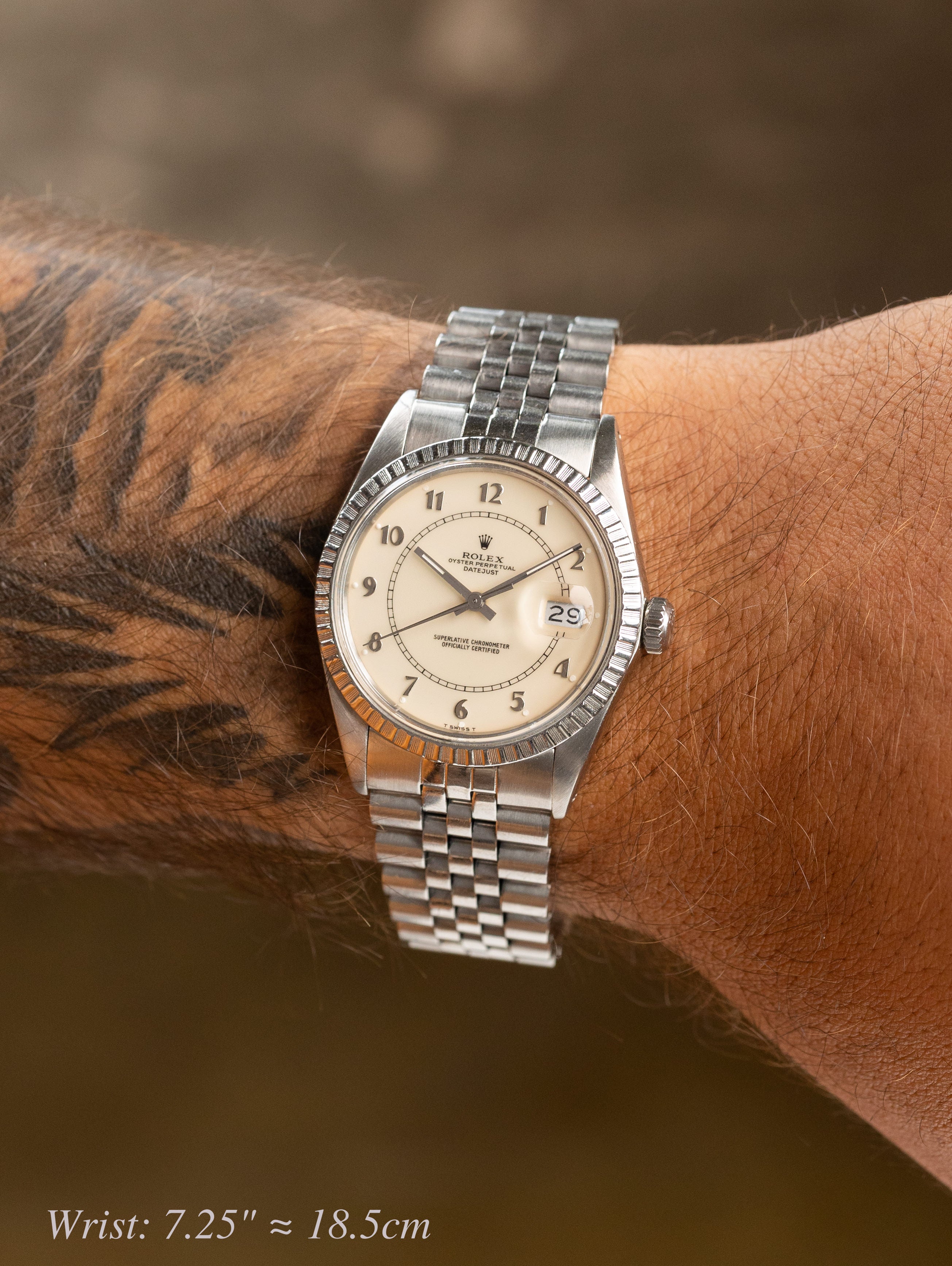 Rolex Datejust Ref. 16030 - Cream 'Boiler Gauge' Dial