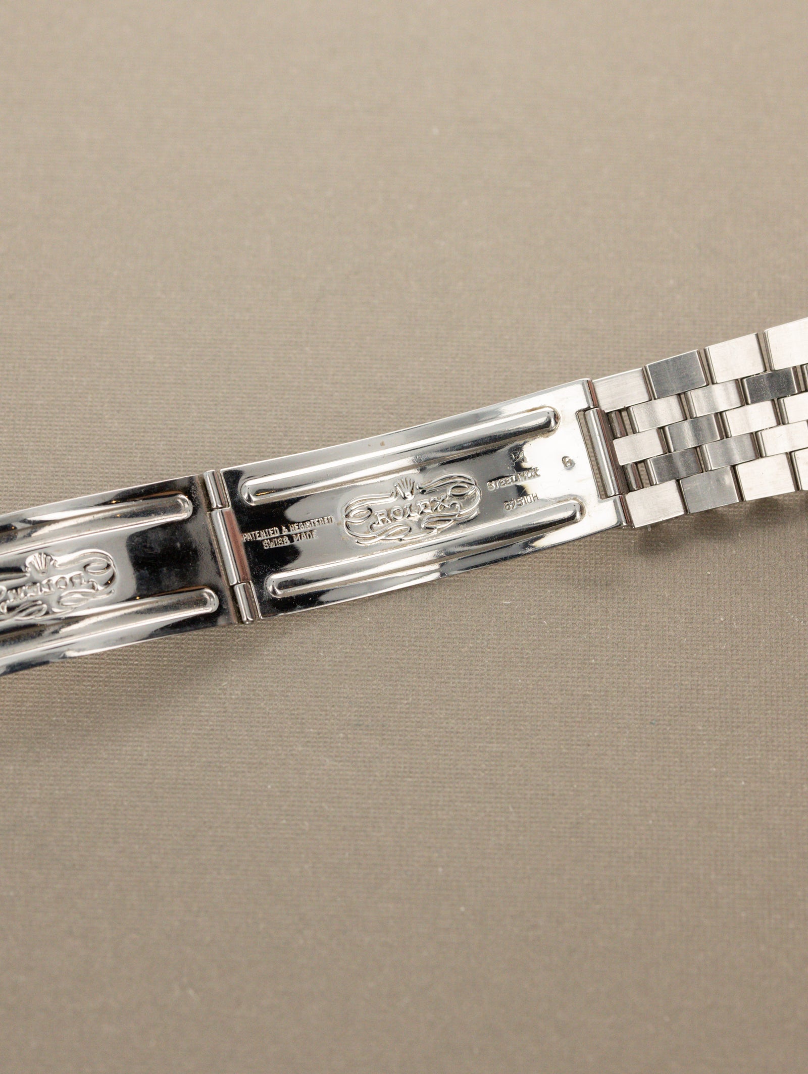 Rolex Datejust Ref. 1601 - Satin Silver Dial Unpolished