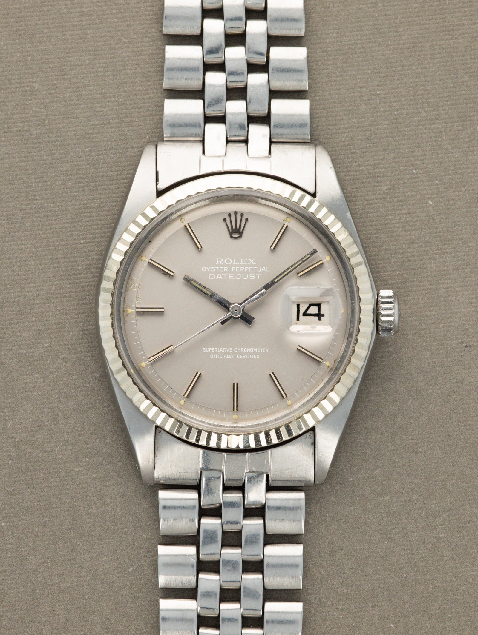 Rolex Datejust Ref. 1601 - Grey 'Ghost' Dial