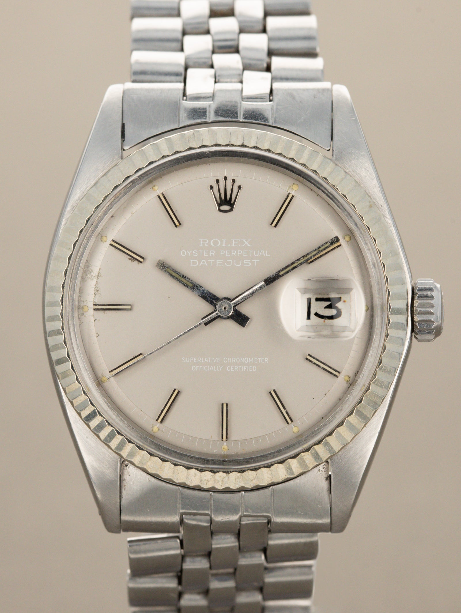 Rolex Datejust Ref. 1601 - Grey 'Ghost' Dial