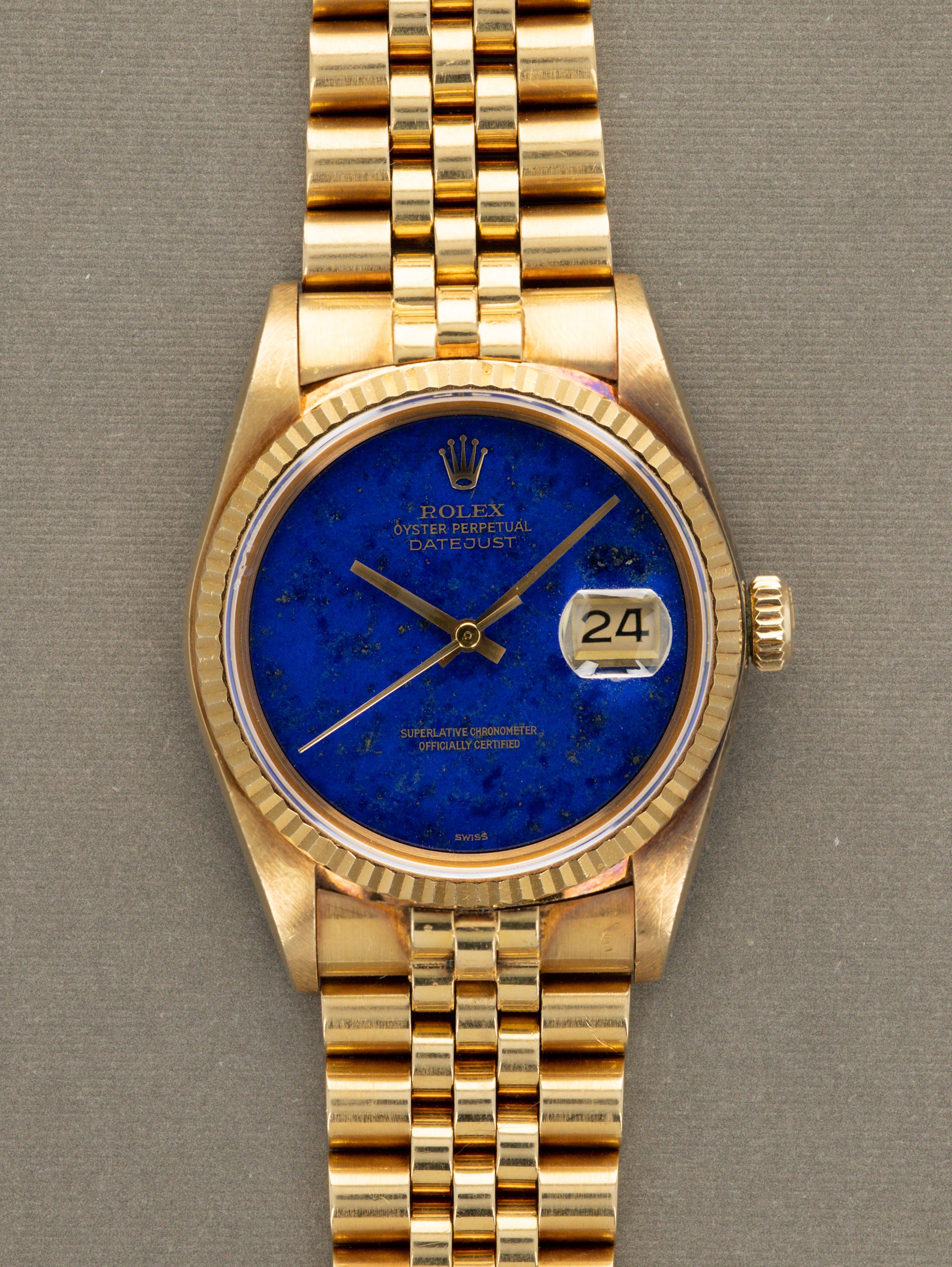Rolex Datejust Ref 16018 - Lapis Lazuli