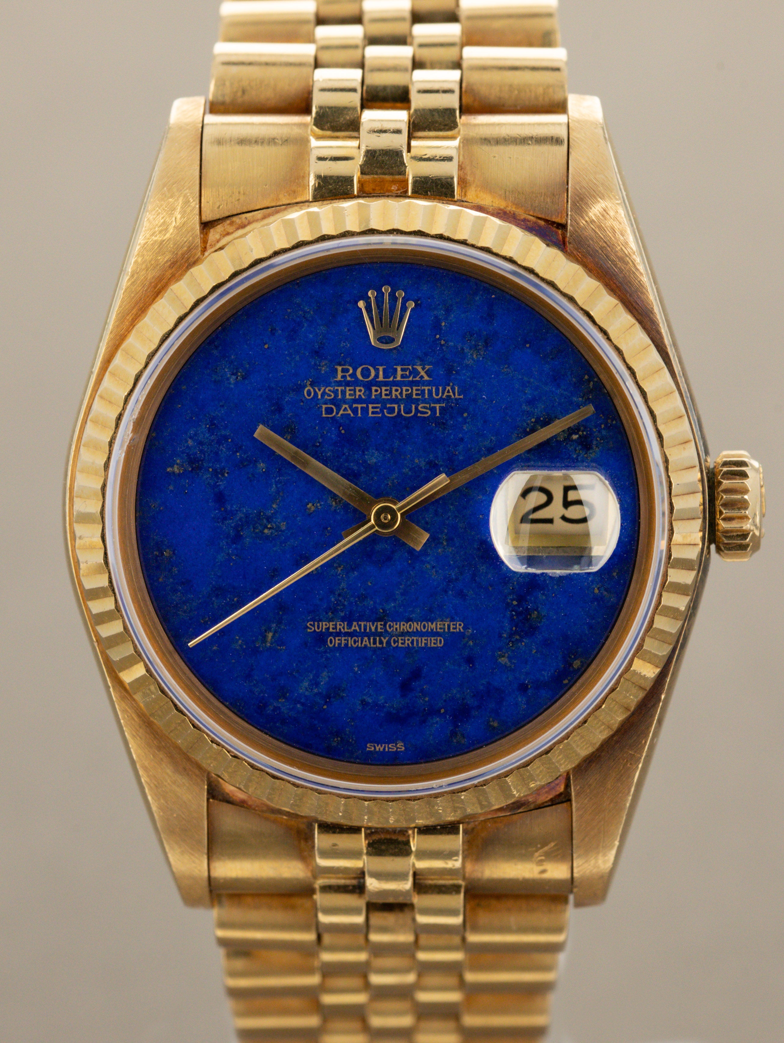 Rolex Datejust Ref 16018 - Lapis Lazuli