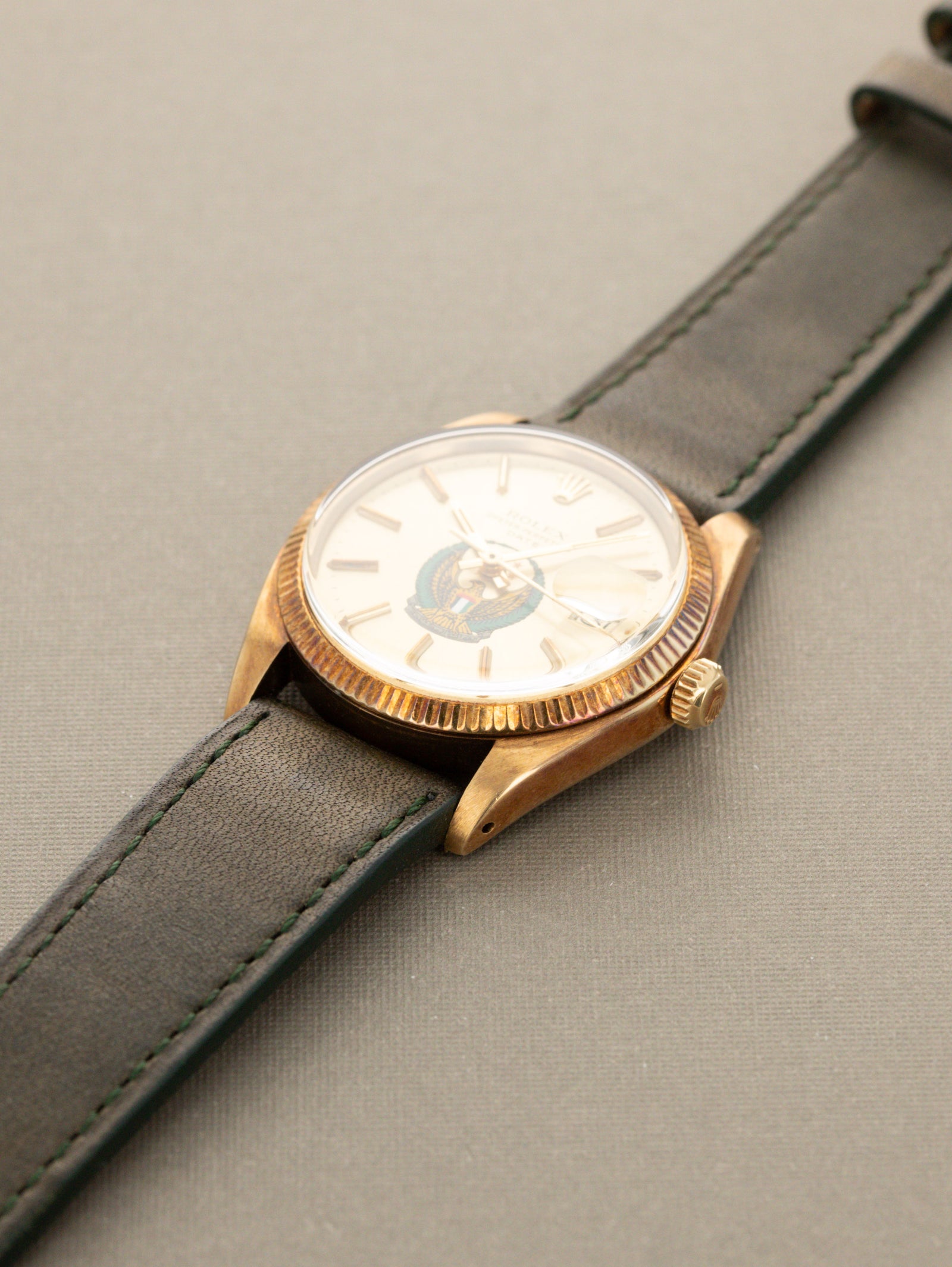 Rolex Oyster Perpetual Date Ref. 1503 - Sunburst Champagne 'UAE Armed Forces' Dial Unpolished