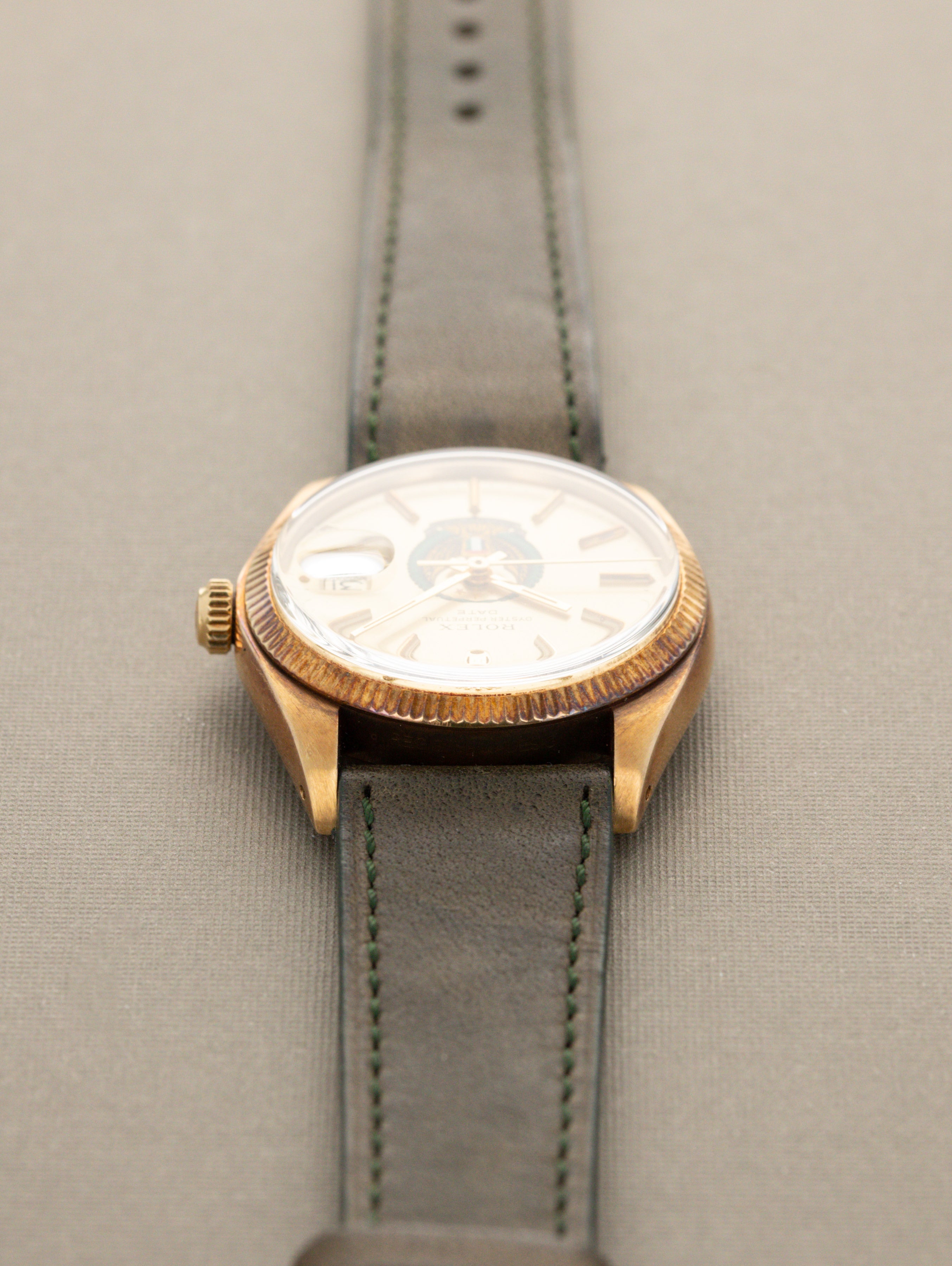 Rolex Oyster Perpetual Date Ref. 1503 - Sunburst Champagne 'UAE Armed Forces' Dial Unpolished