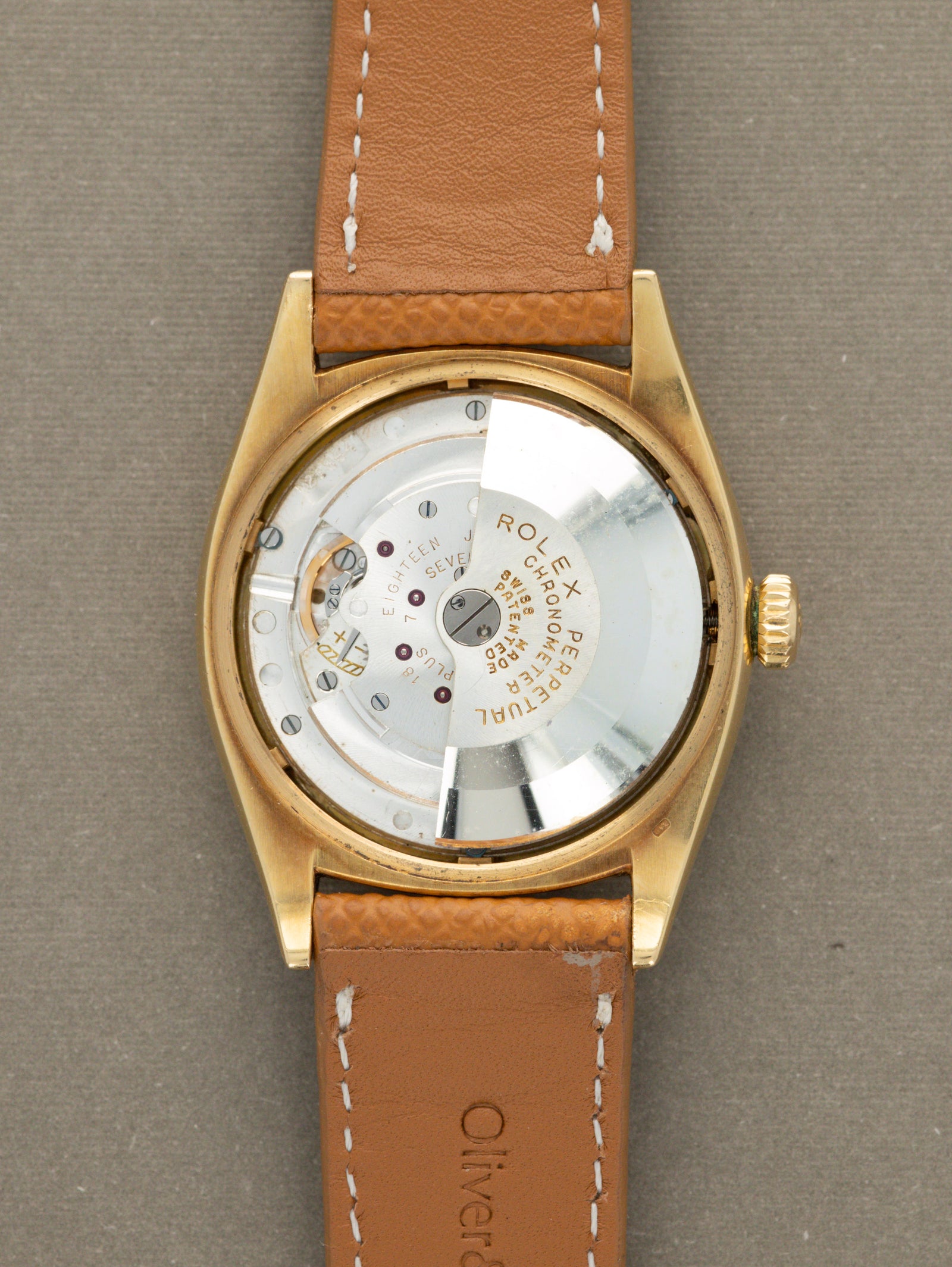 Rolex Datejust Ref. 6305 - 'Red Datejust' w/ 'Roulette' Date
