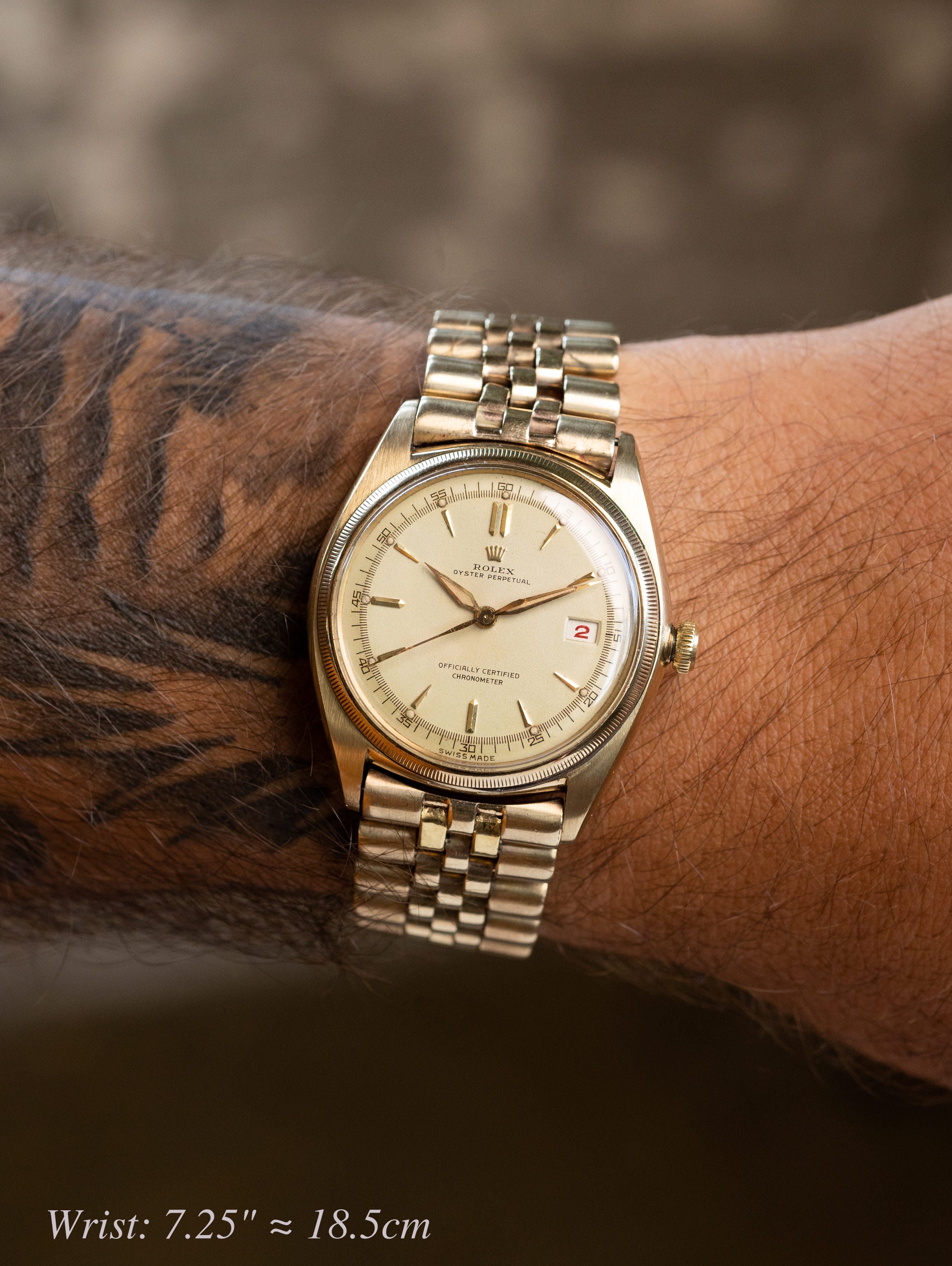 Rolex Datejust Ref. 4467 - 'Ovettone' w/ 'Roulette' Date