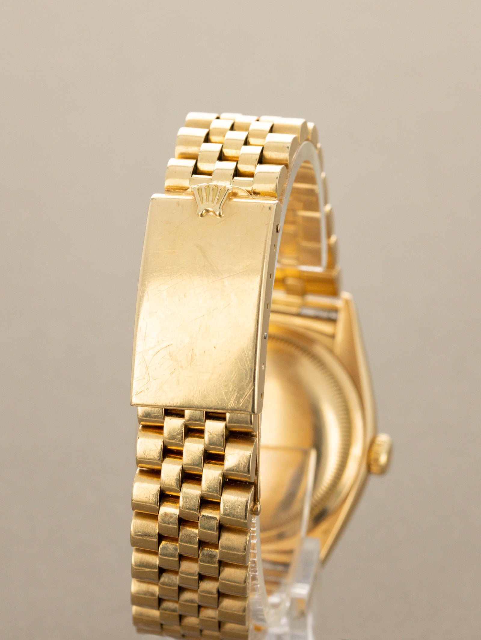 Rolex Datejust Ref. 6075 'Ovettone' - Silver Patina Dial