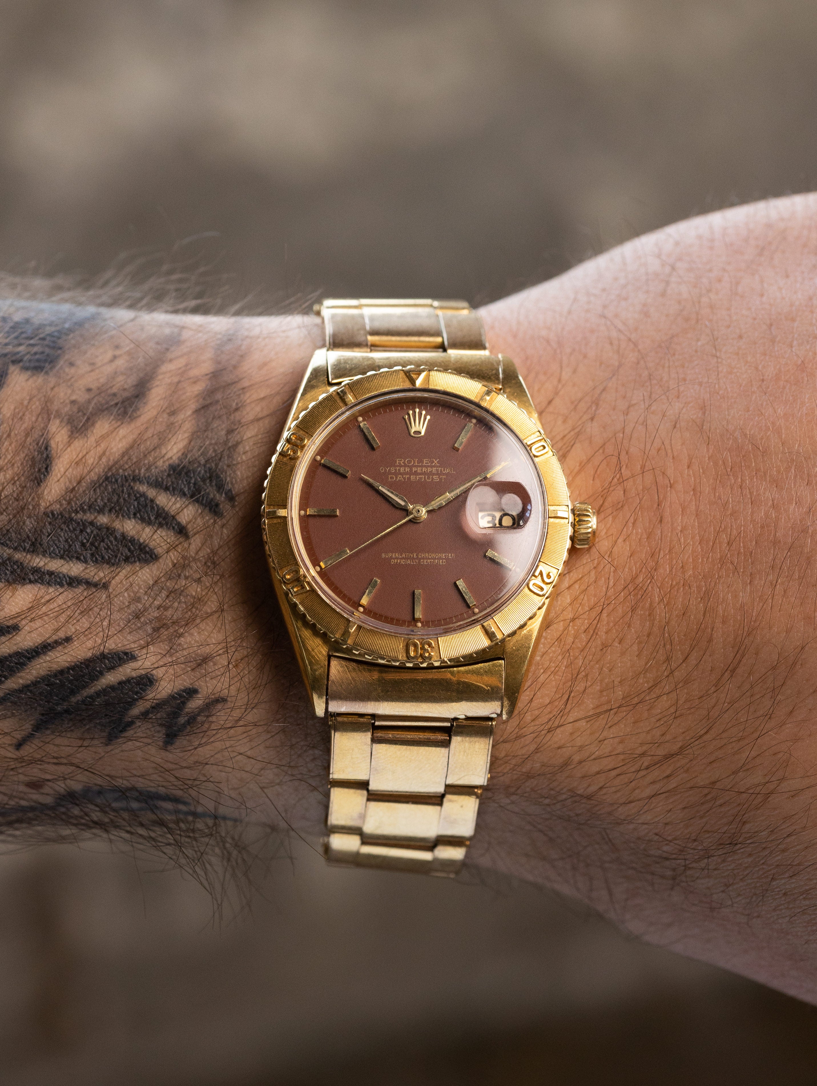 Rolex Datejust Ref. 1625 Rootbeer Thunderbird