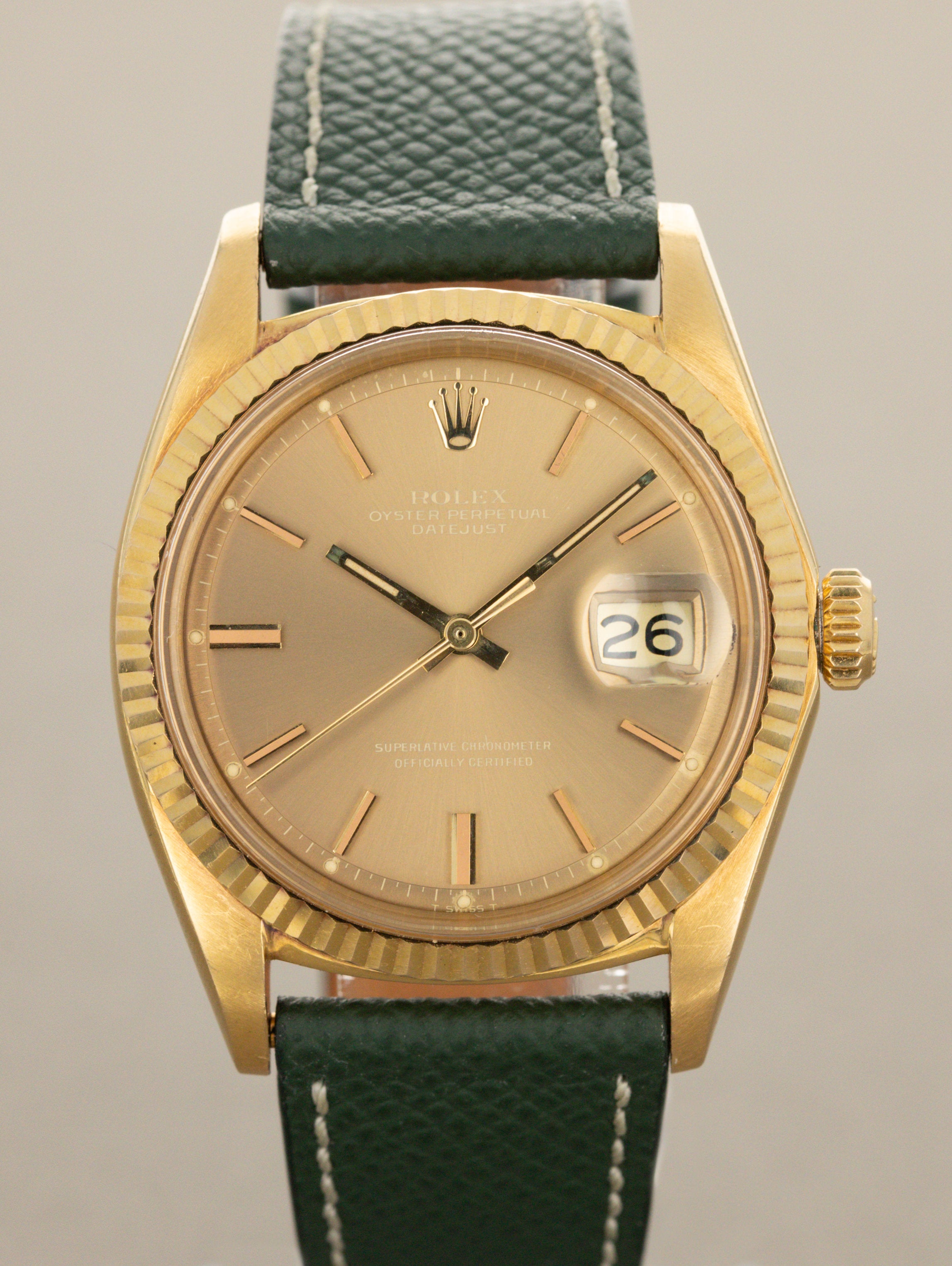 Rolex Datejust Ref. 1601/8 - 'Havana' Sunburst Dial W/ Papers & Booklet