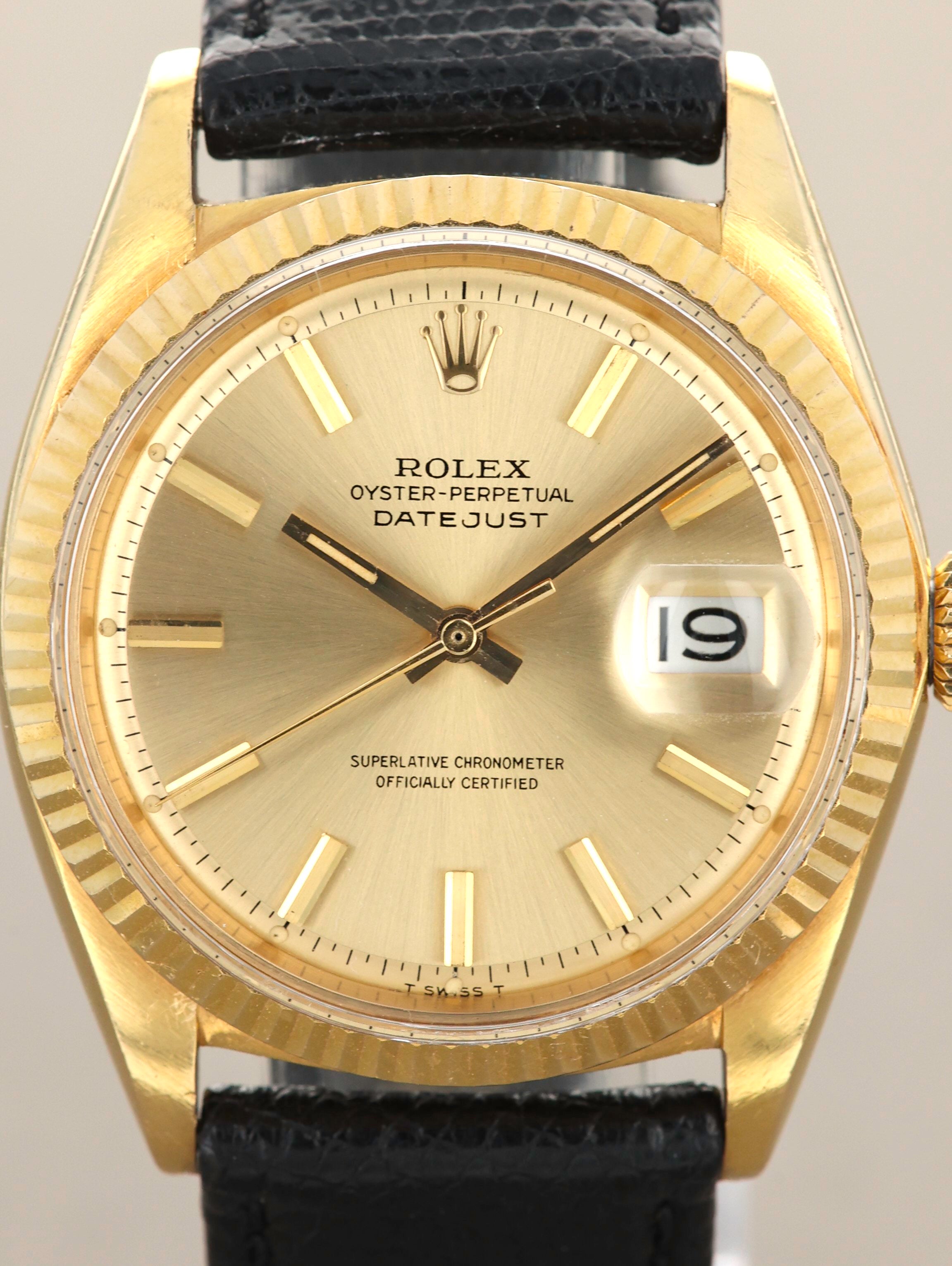 Rolex Datejust Ref. 1601 18k