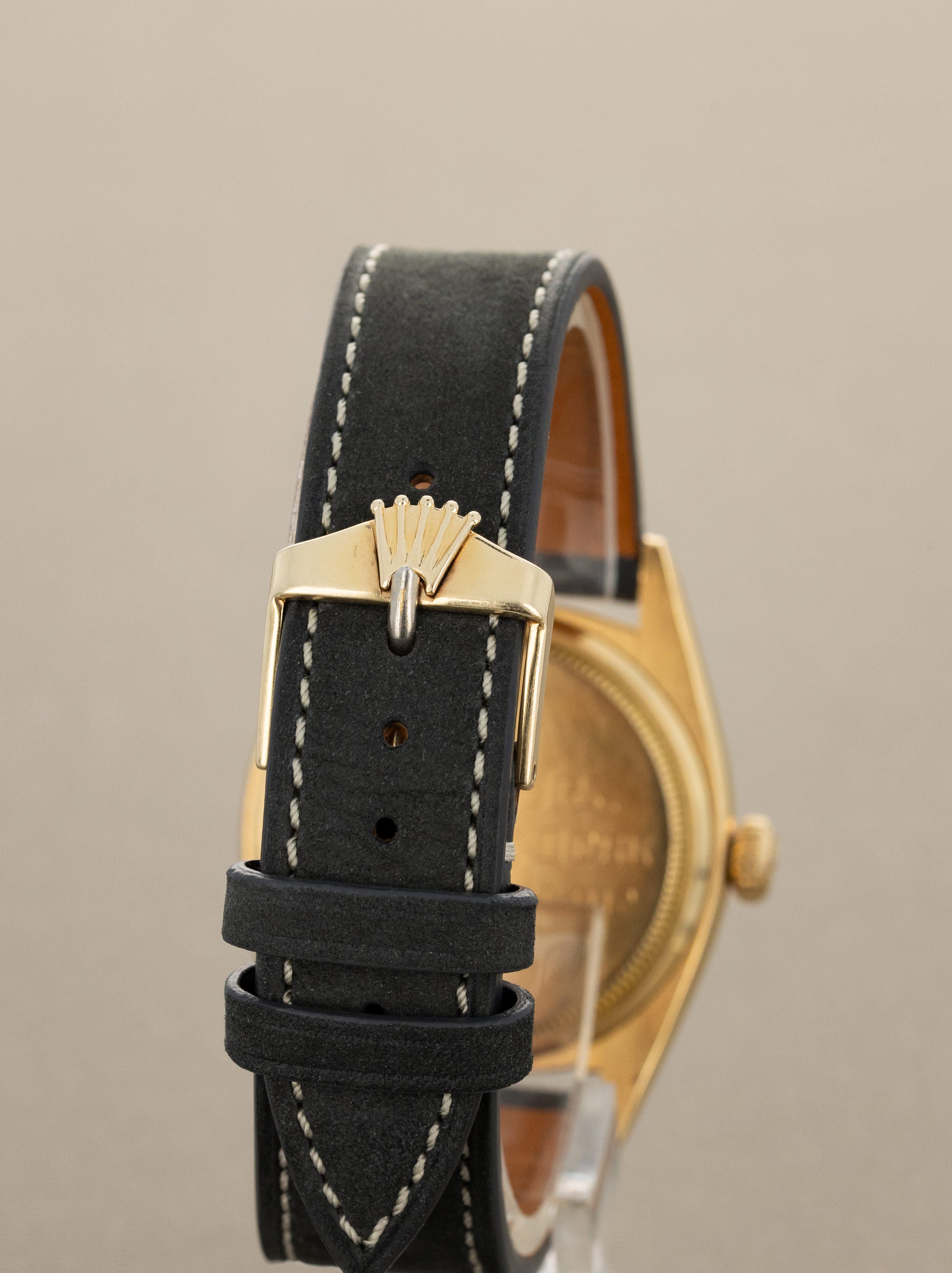 Rolex Datejust Ref. 6605 - Satin Champagne Dial