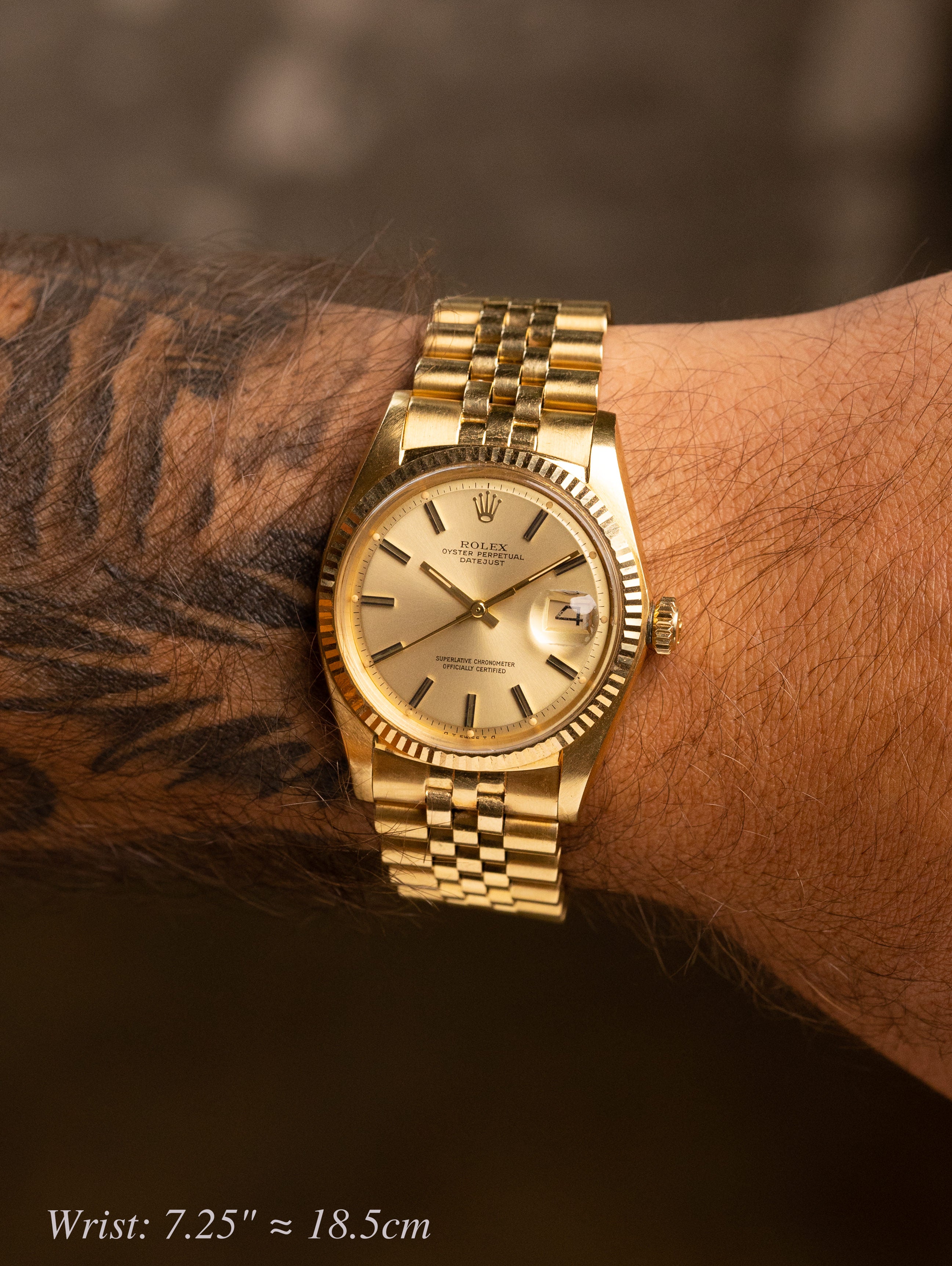 Rolex Datejust Ref. 1601/8 - Champagne 'Sigma' Dial w/ Provenance & Documentation