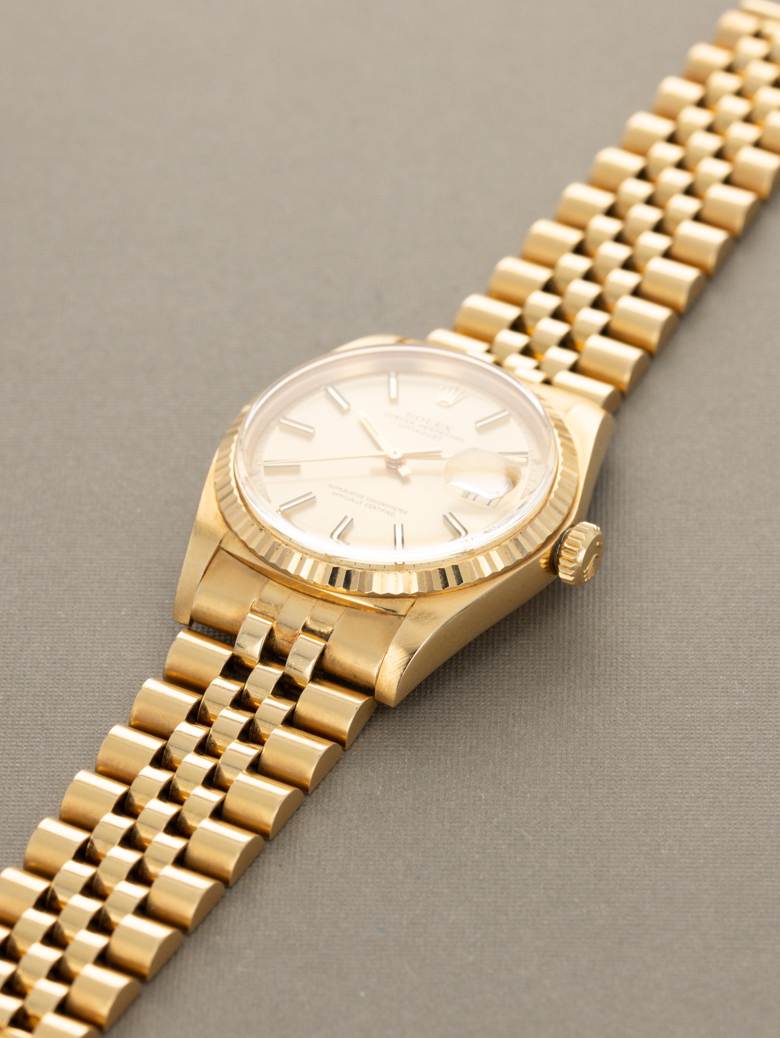 Rolex Datejust Ref. 1601/8 - Champagne 'Sigma' Dial w/ Provenance & Documentation