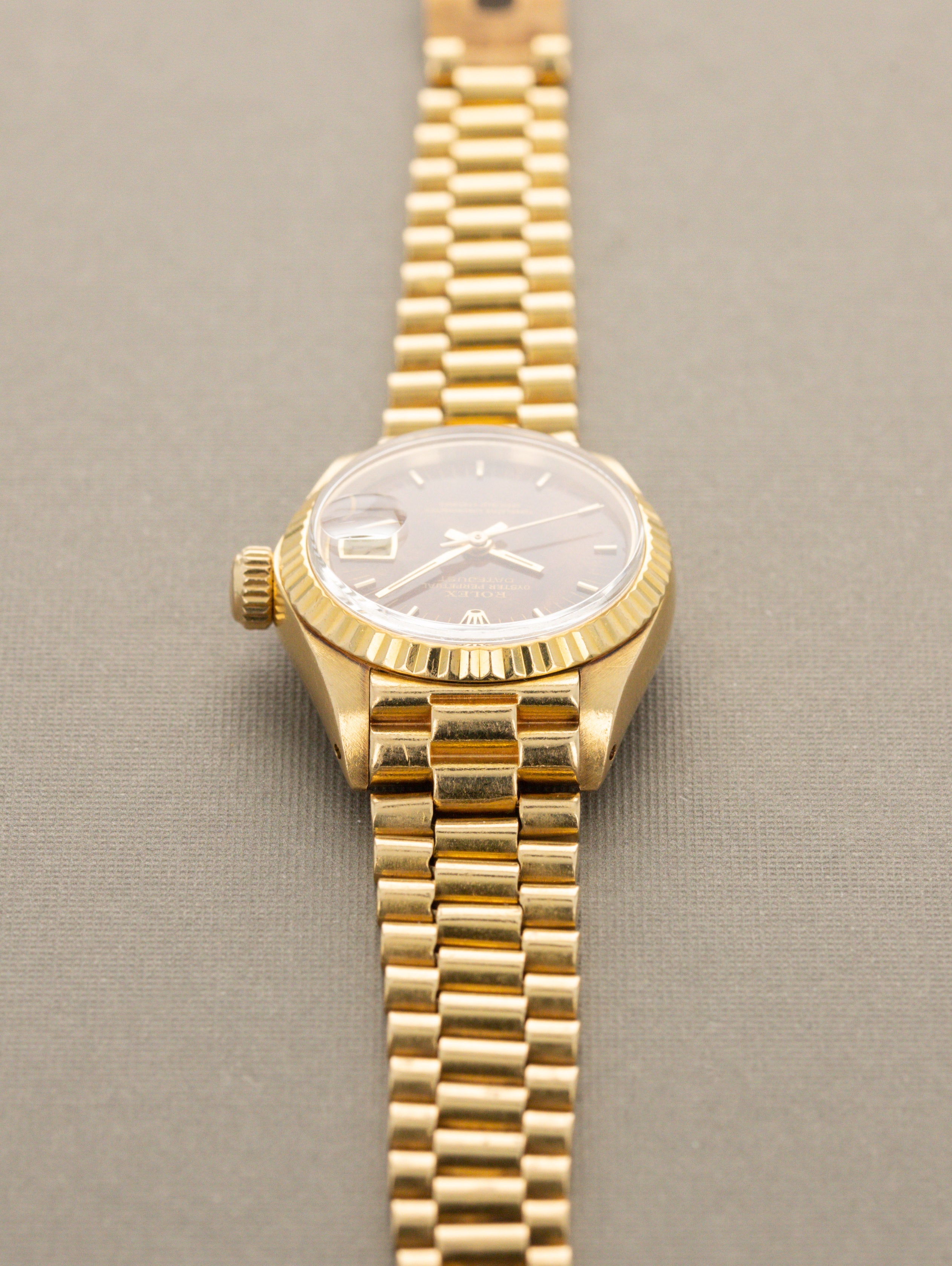 Rolex Lady Datejust Ref. 6917 - 'Burlwood' Dial Unpolished