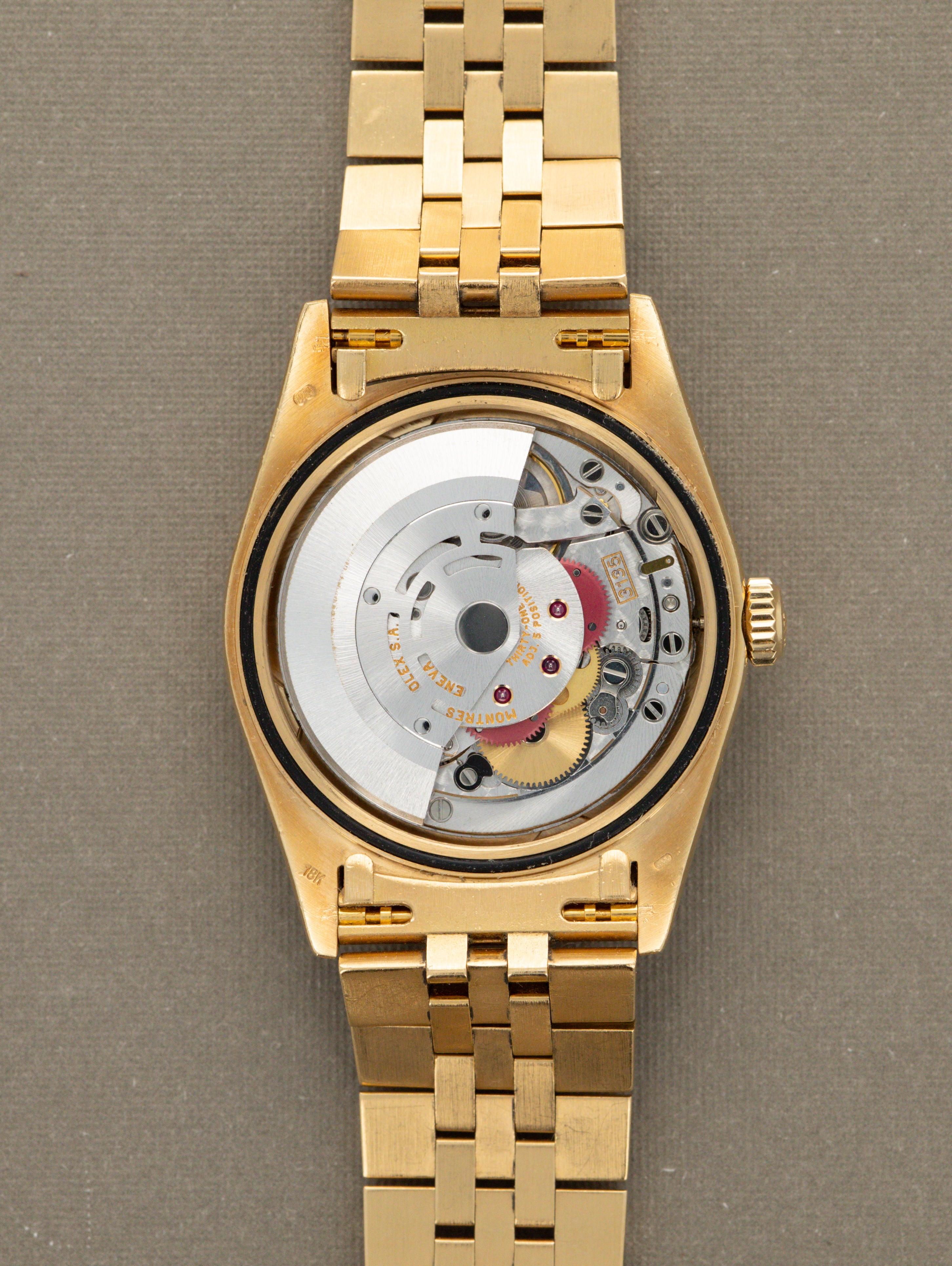 Rolex Datejust Ref. 16238 'Quickset' - 'Burlwood' Dial Unpolished