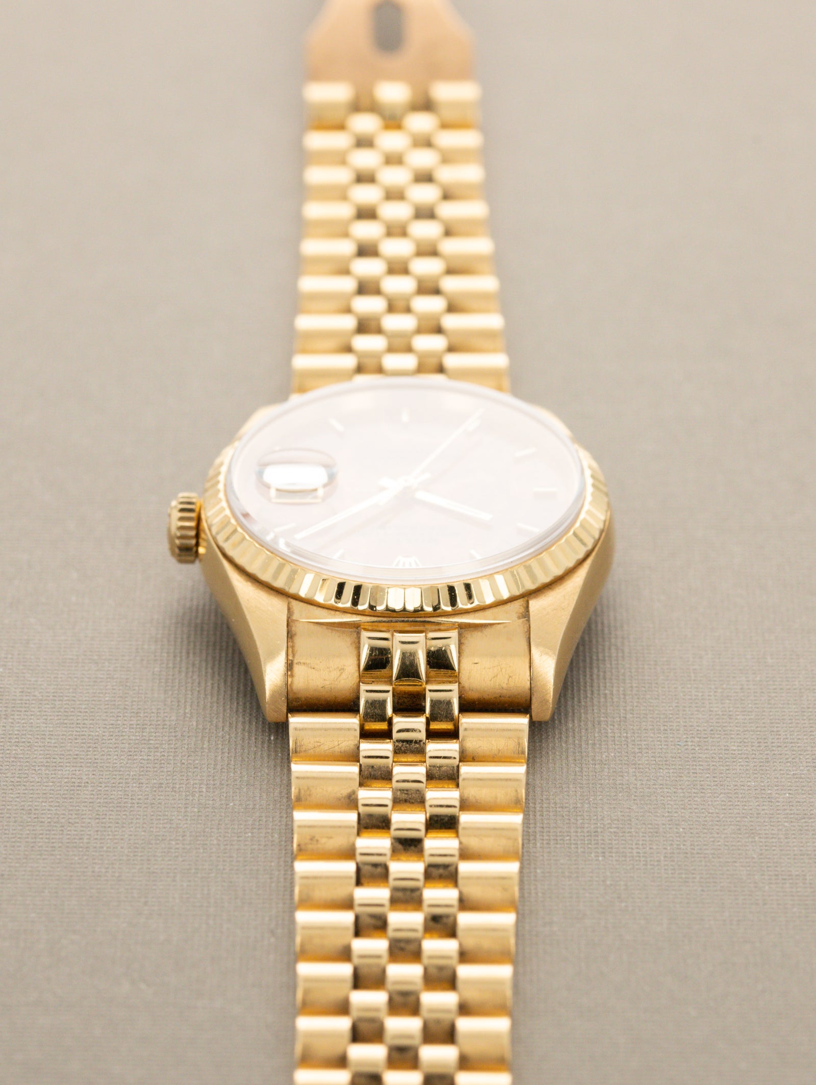 Rolex Datejust Ref. 16238 'Quickset' - 'Burlwood' Dial Unpolished