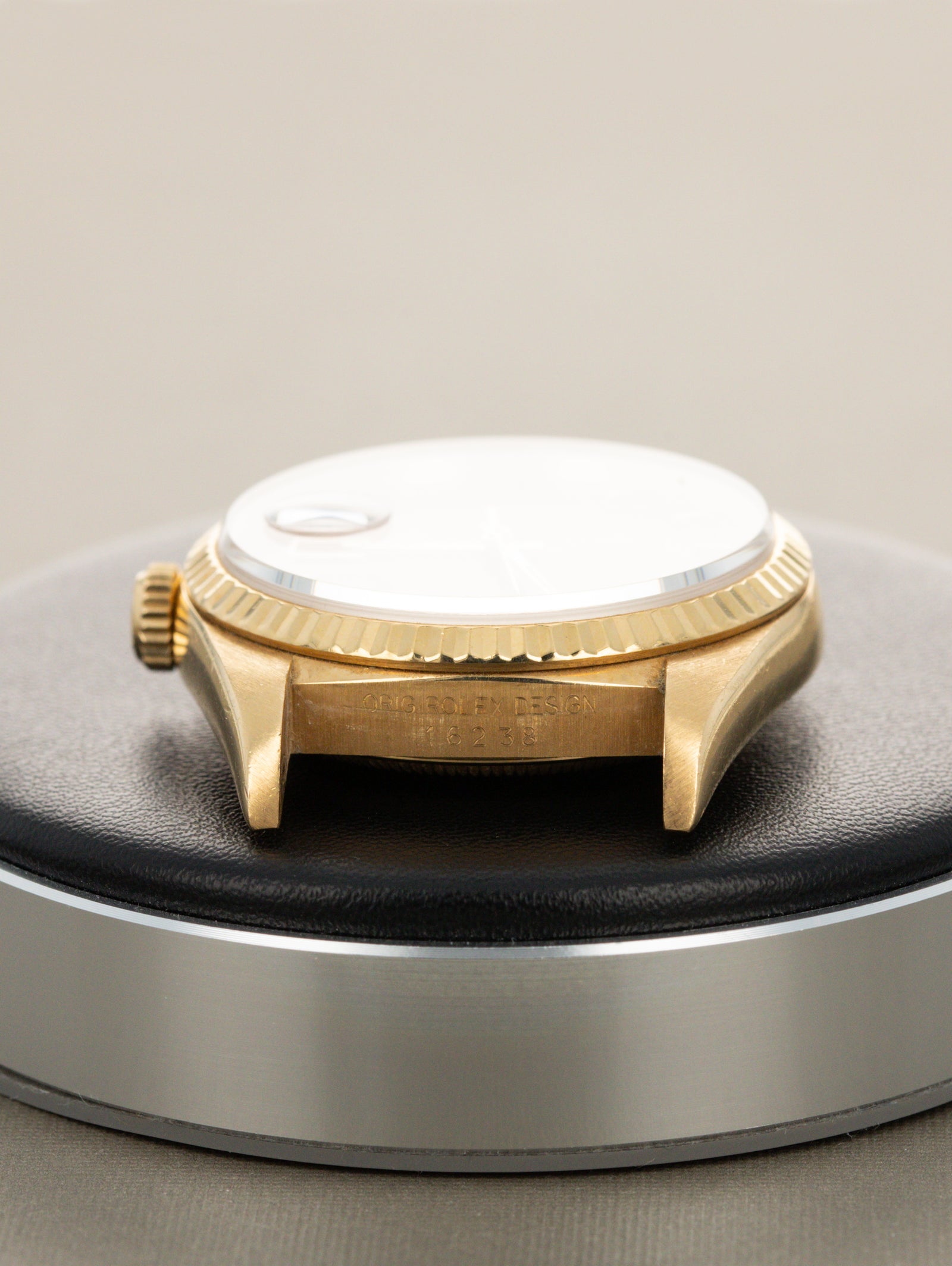 Rolex Datejust Ref. 16238 'Quickset' - 'Burlwood' Dial Unpolished