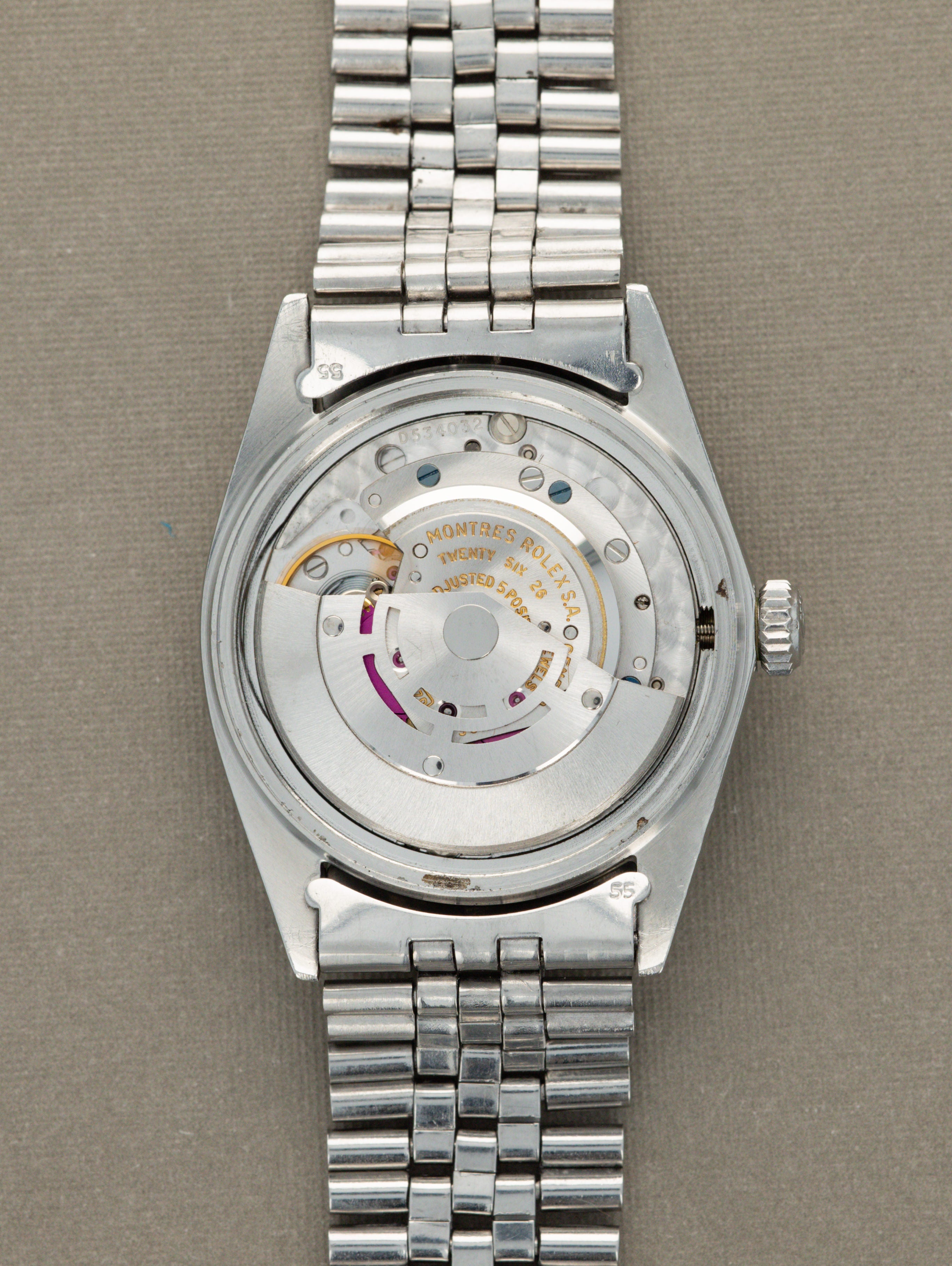 Rolex Datejust Ref. 1601 - Sunburst Grey Dial