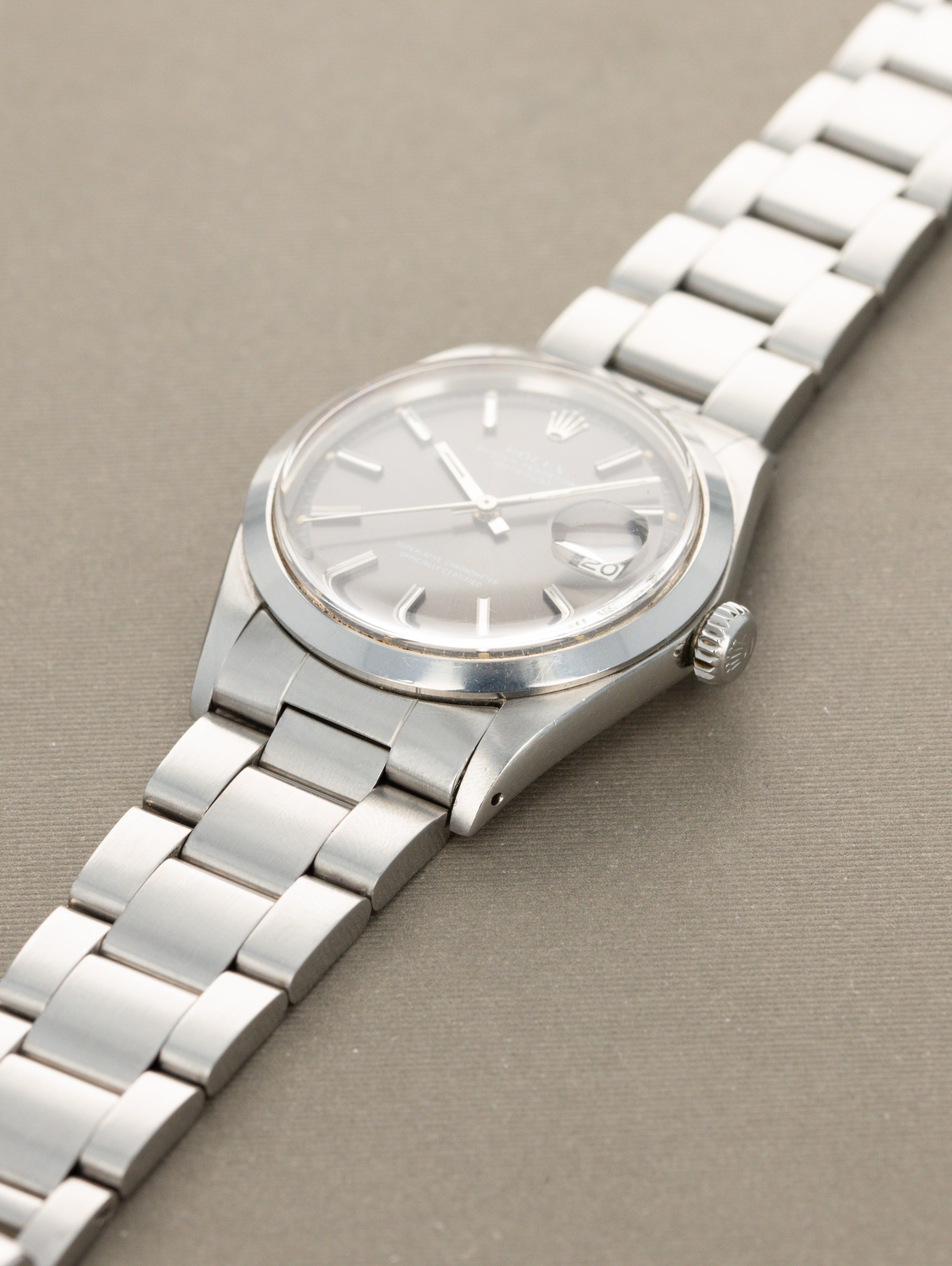 Rolex Datejust Ref. 1600 - Grey 'Sigma' Dial Unpolished