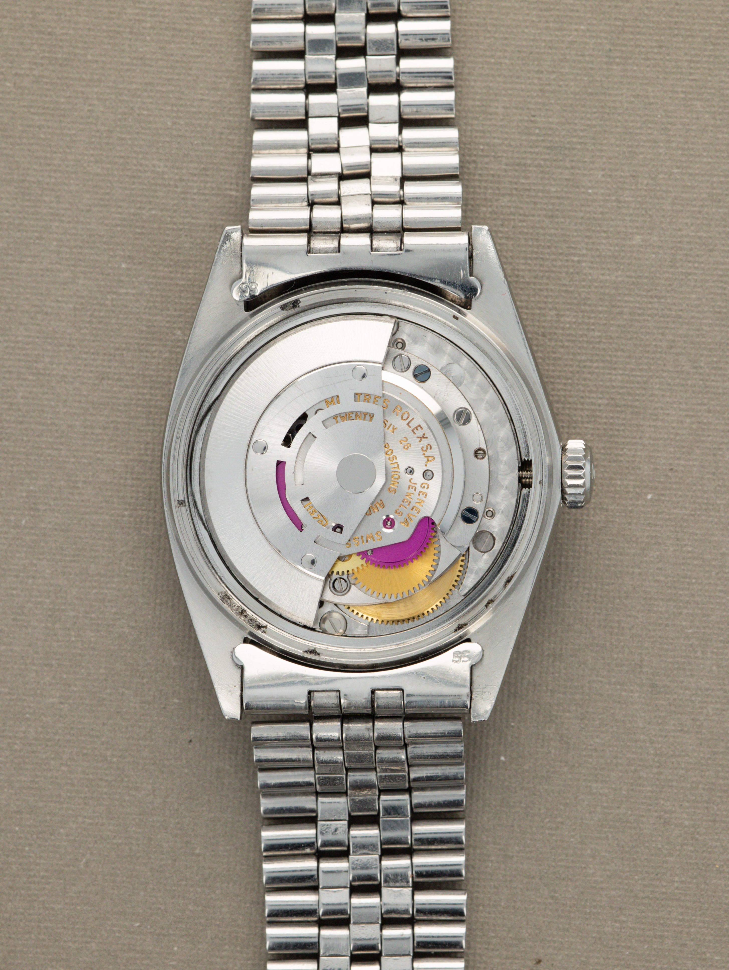 Rolex Datejust Ref. 1601 - Grey 'Satin' Dial