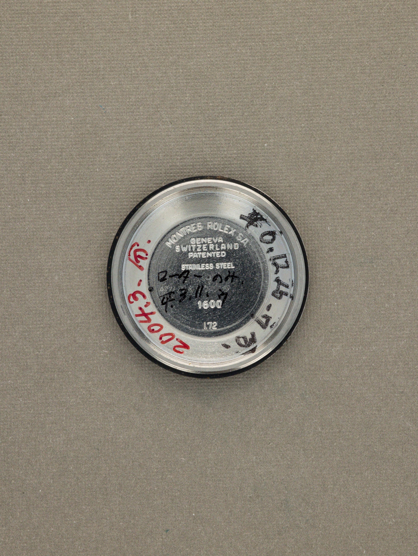 Rolex Datejust Ref. 1603 - Sunburst Grey 'Sigma' Dial