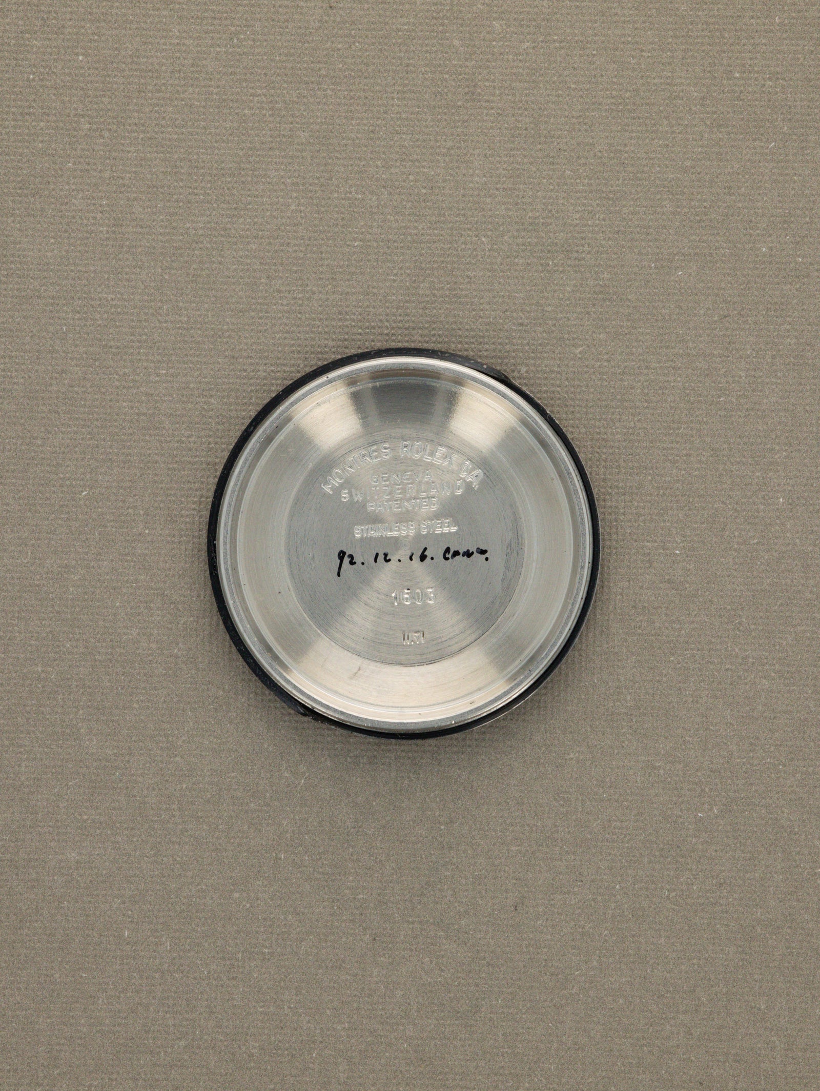 Rolex Datejust Ref. 1603 - Satin Grey Dial