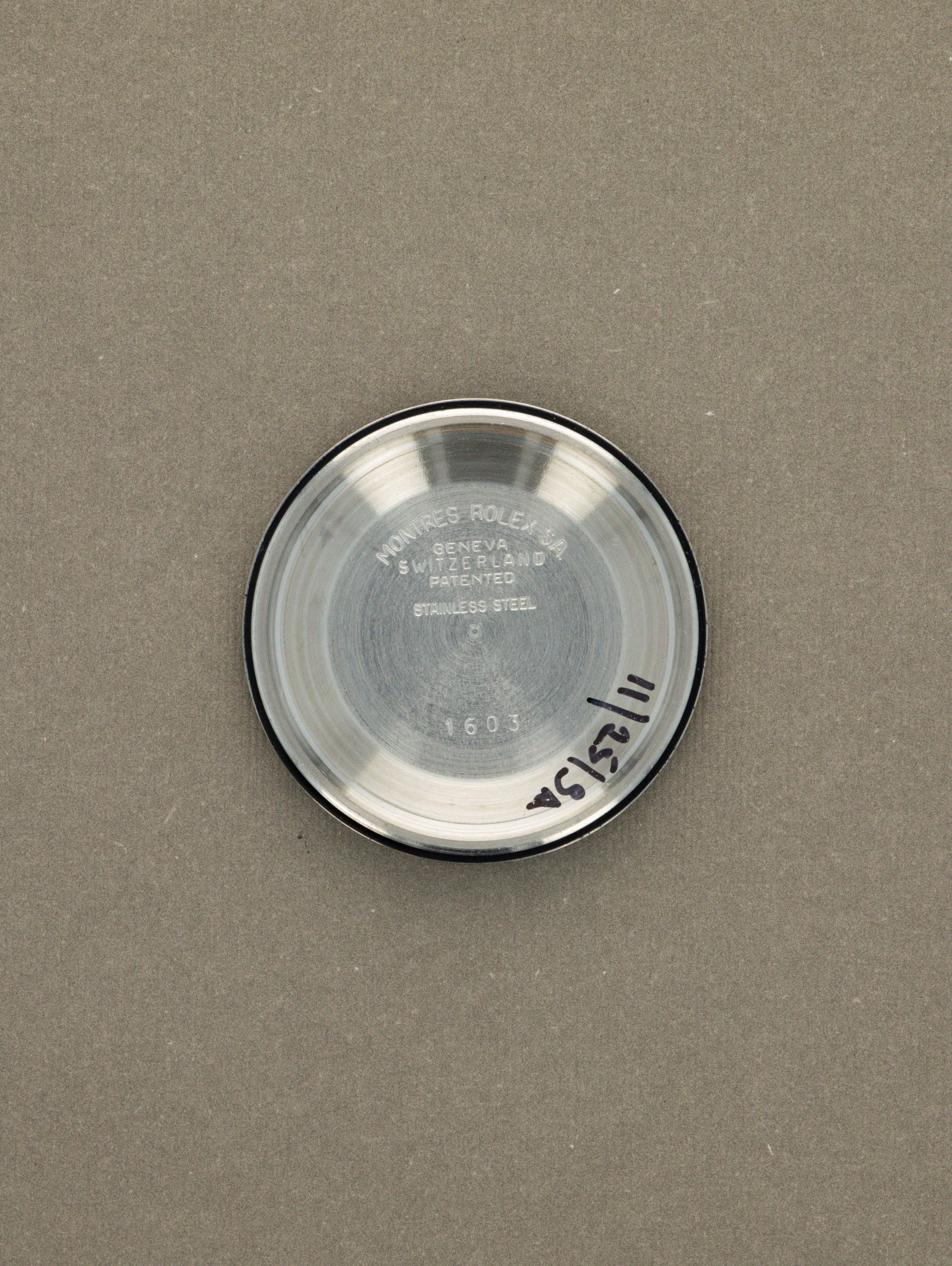 Rolex Datejust Ref. 1603 - Sunburst Taupe 'Sigma' Dial w/ White Text Unpolished