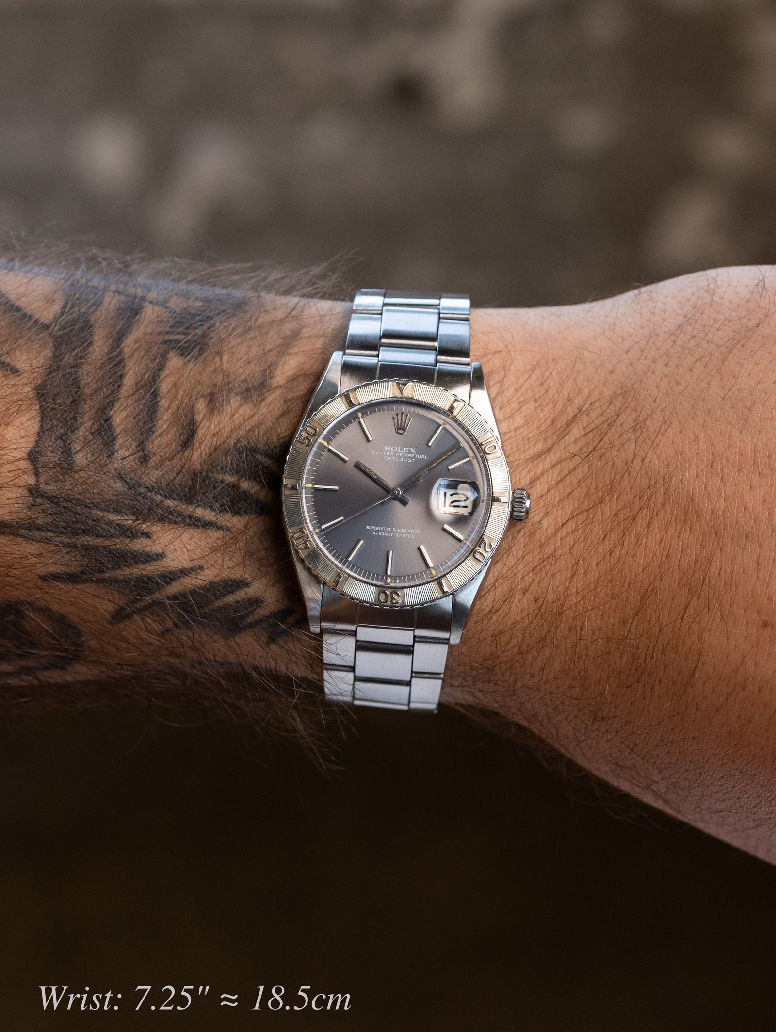 Rolex Turn-O-Graph Ref. 1625 - Sunburst Grey Dial
