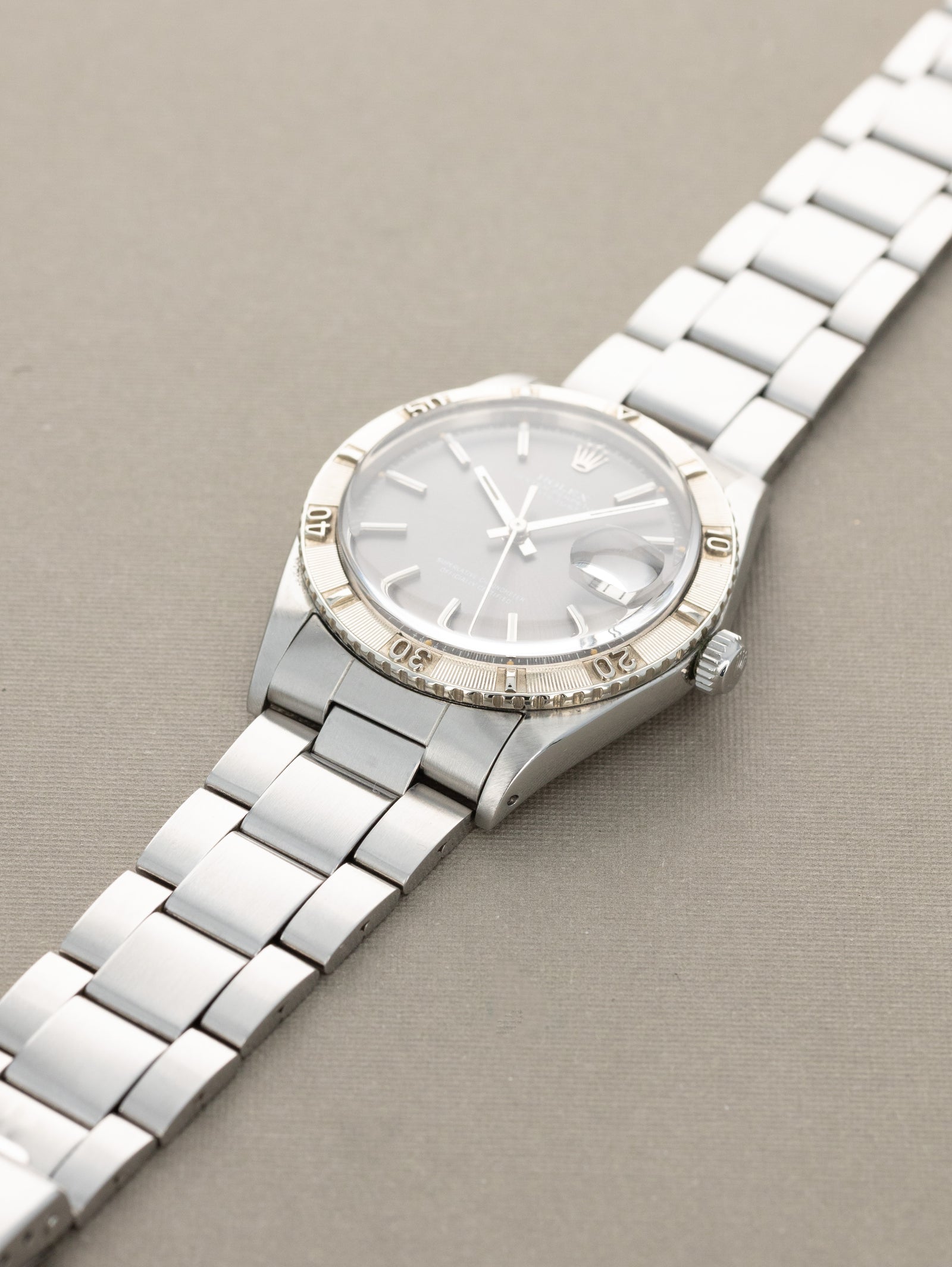 Rolex Turn-O-Graph Ref. 1625 - Sunburst Grey Dial