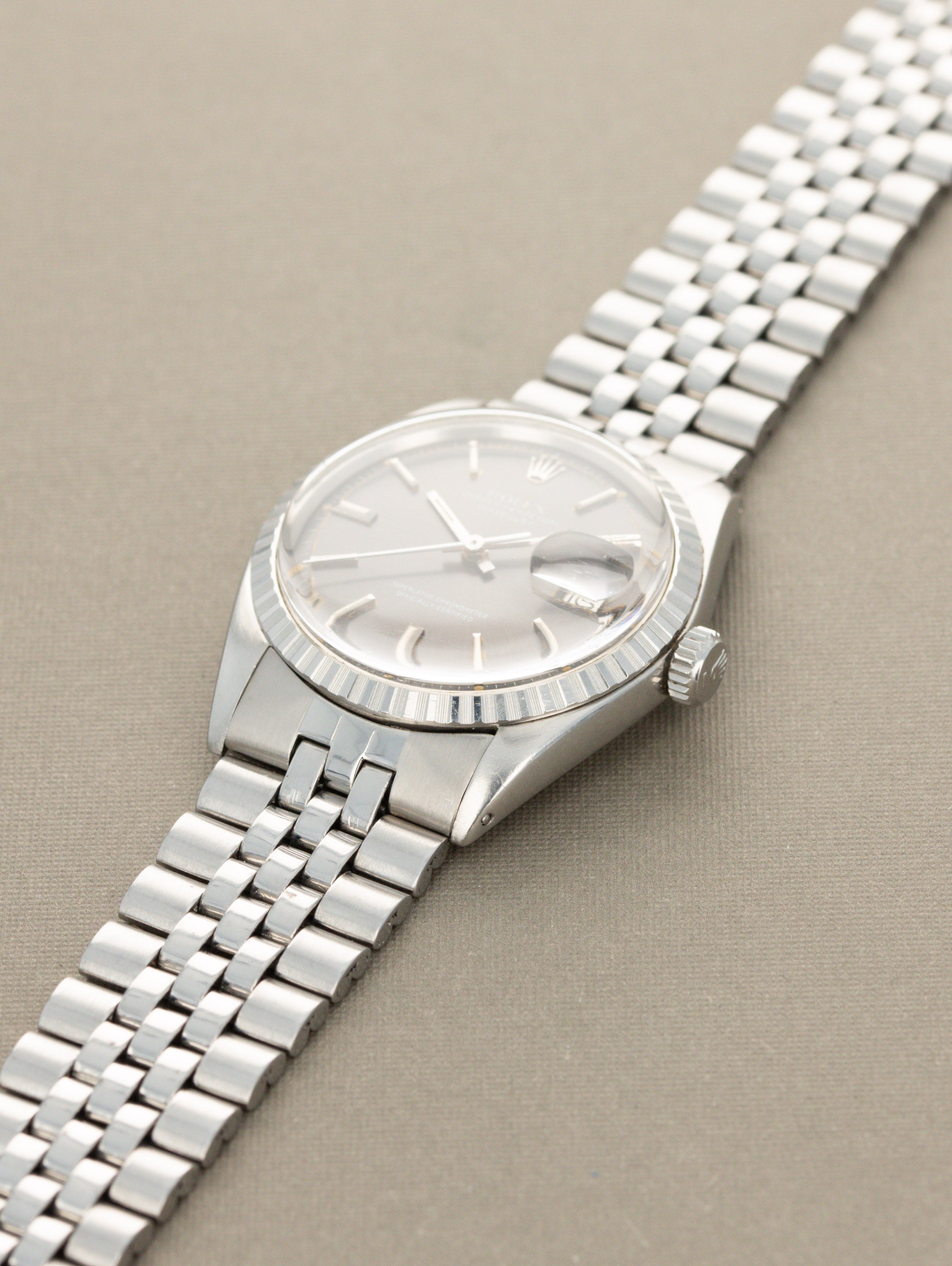 Rolex Datejust Ref. 1603 - Sunburst Grey 'Sigma' Dial