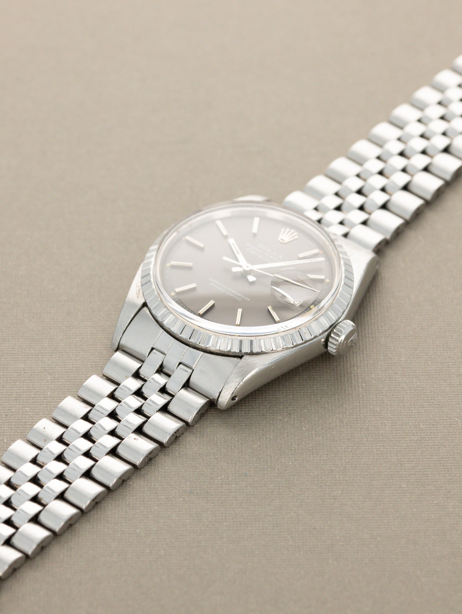 Rolex Datejust Ref. 1603 - Satin Grey Dial