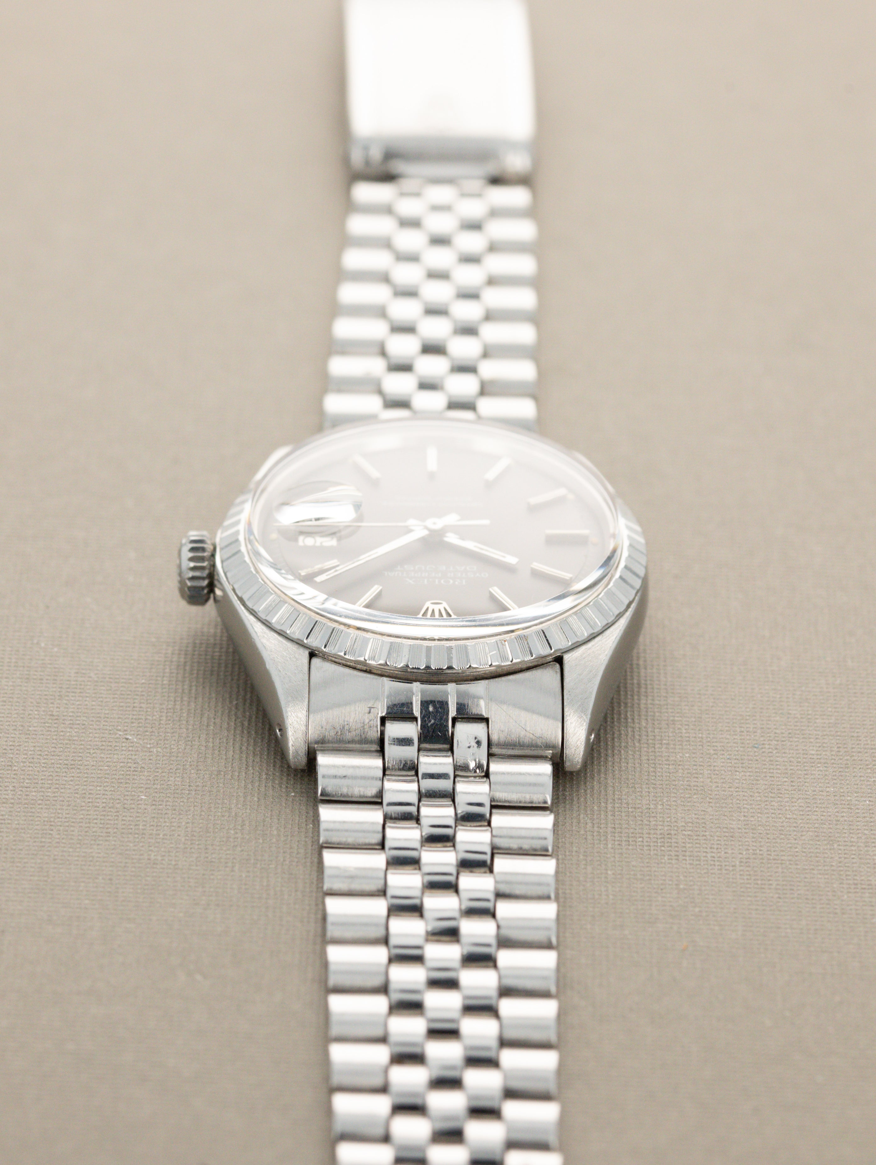 Rolex Datejust Ref. 1603 - Satin Grey Dial