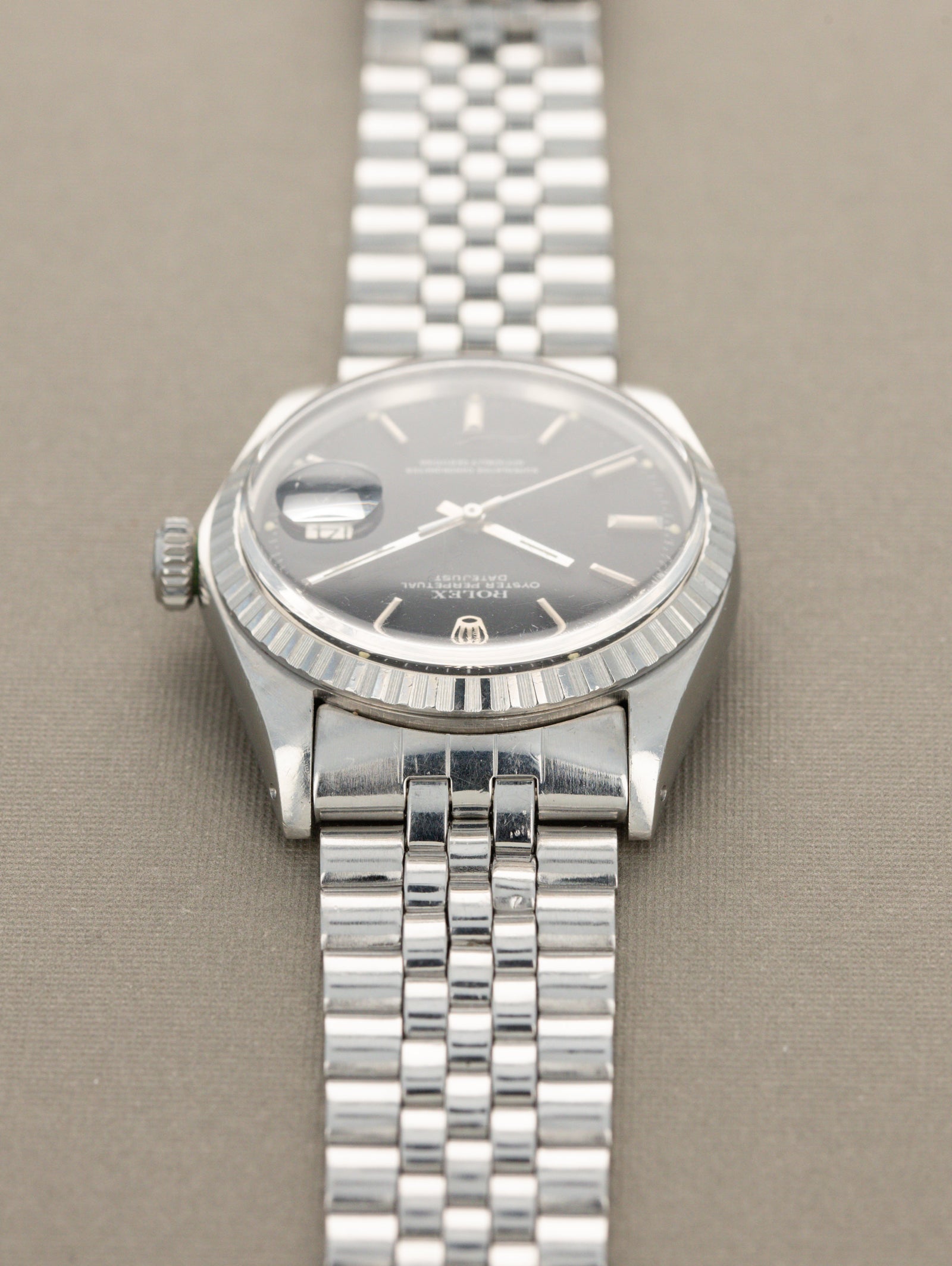 Rolex Datejust Ref. 1603 - Matte Black Dial
