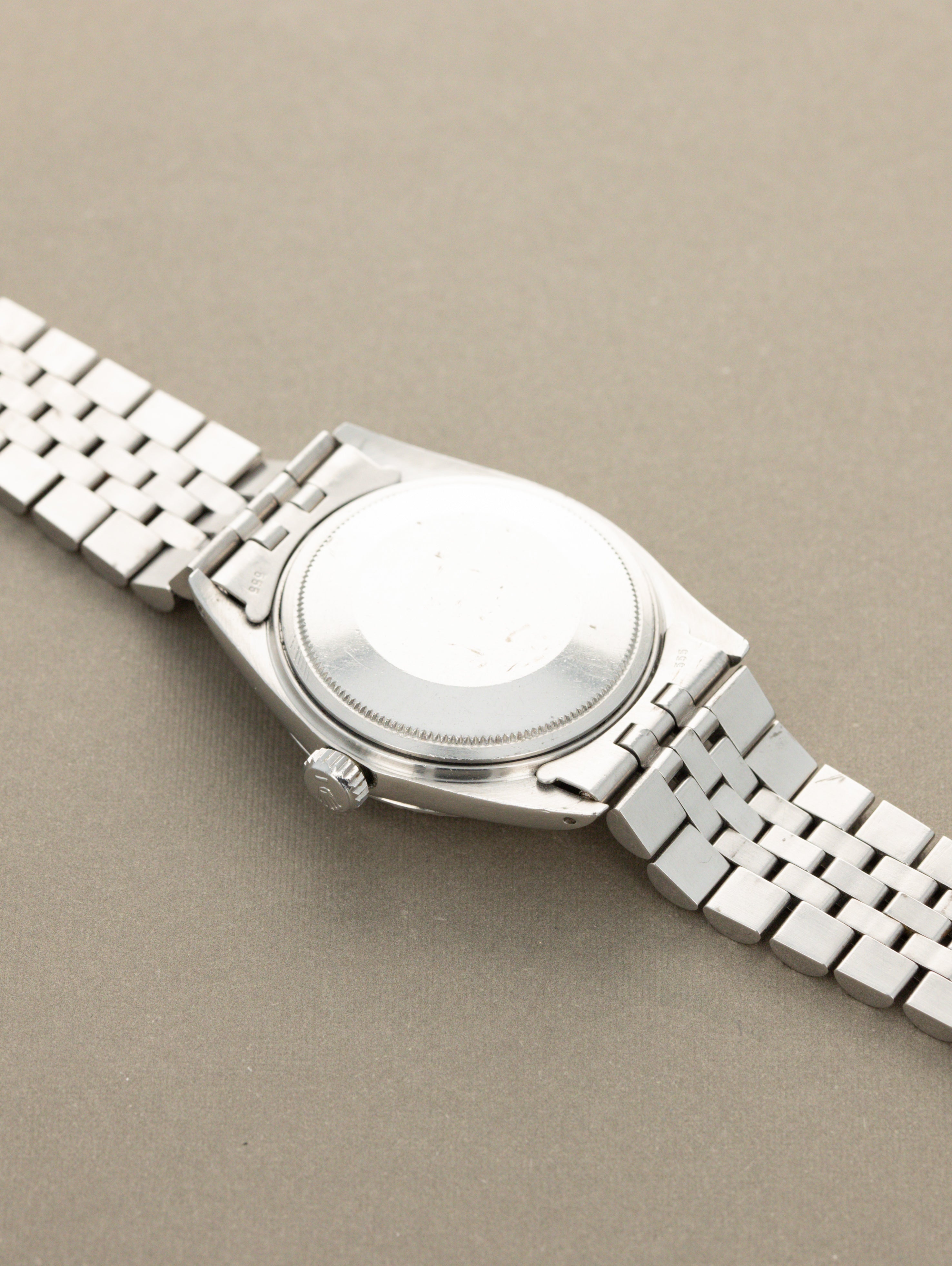 Rolex Datejust Ref. 1603 - Sunburst Taupe 'Sigma' Dial w/ White Text Unpolished