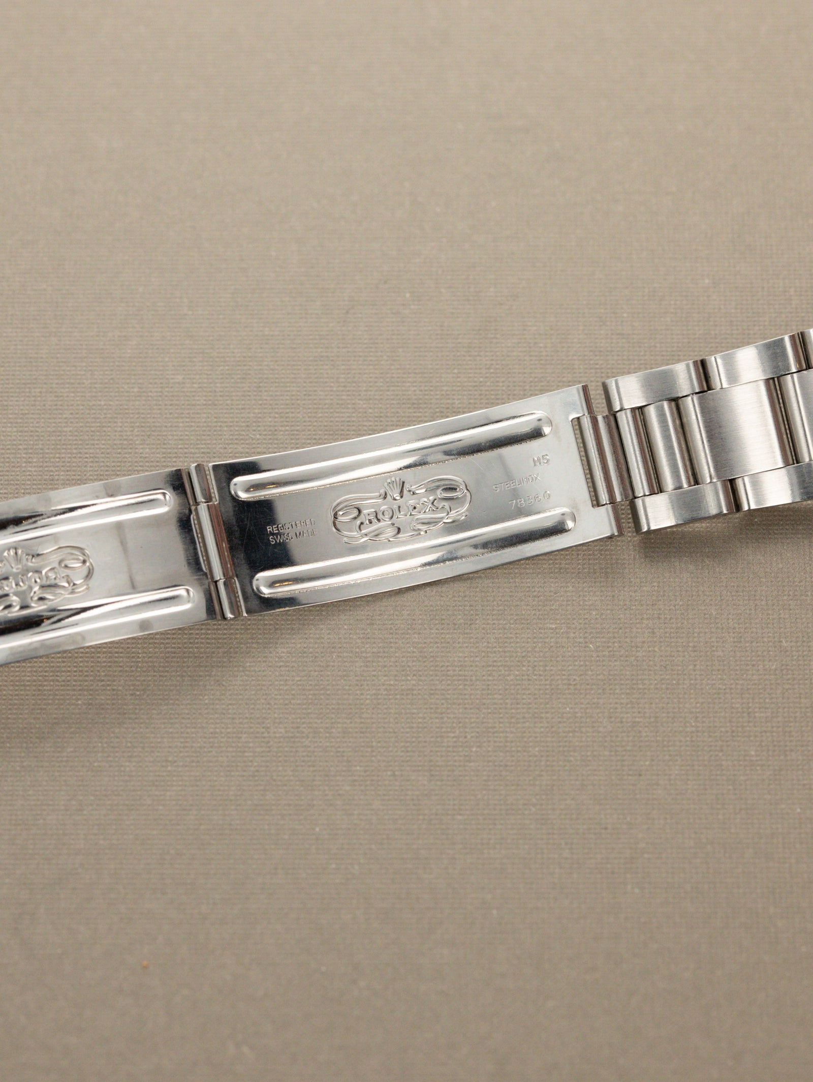 Rolex Datejust Ref. 1600 - Sunburst Silver 'Wide Boy' Dial