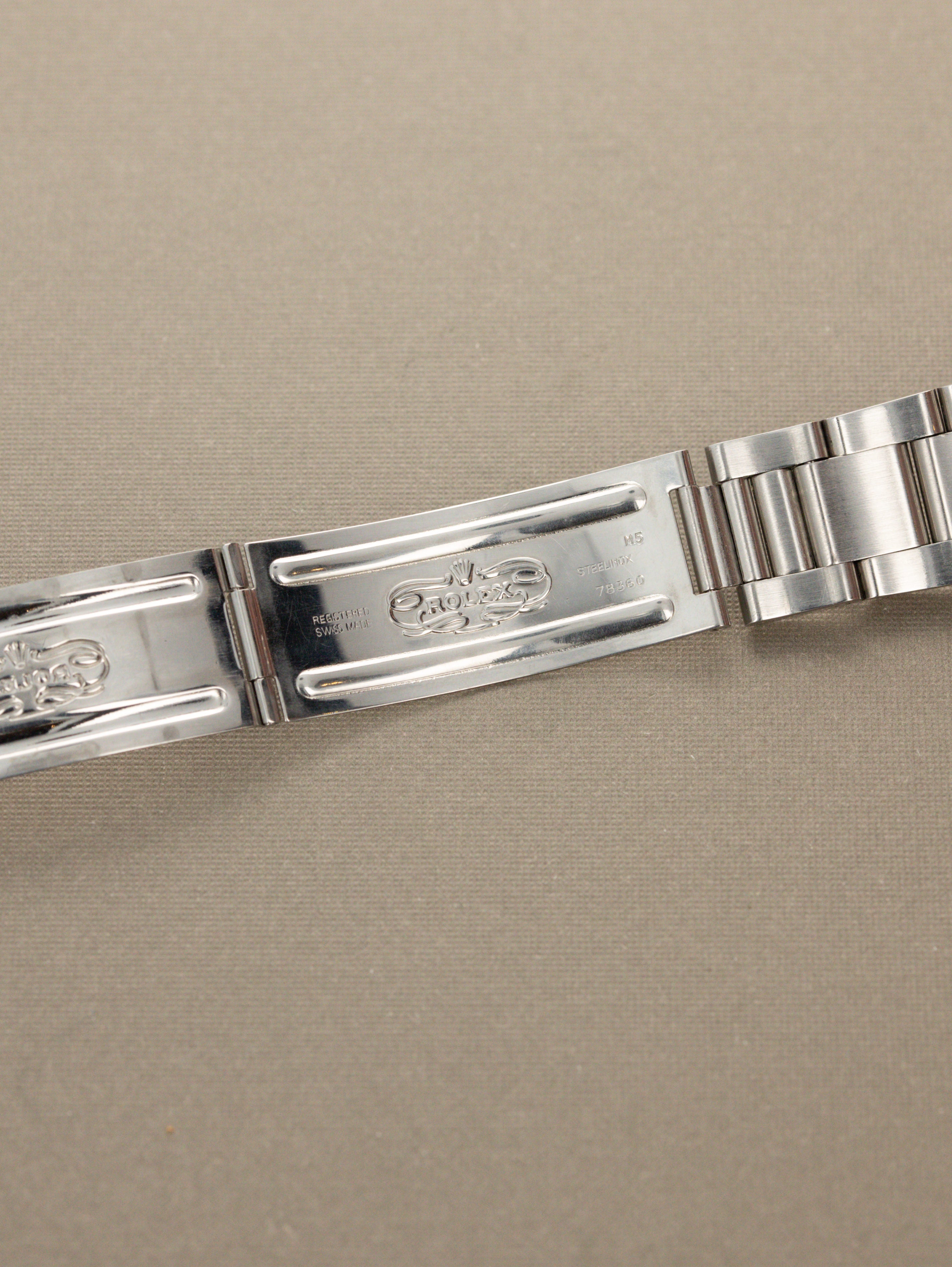 Rolex Datejust Ref. 1600 - Sunburst Silver 'Wide Boy' Dial