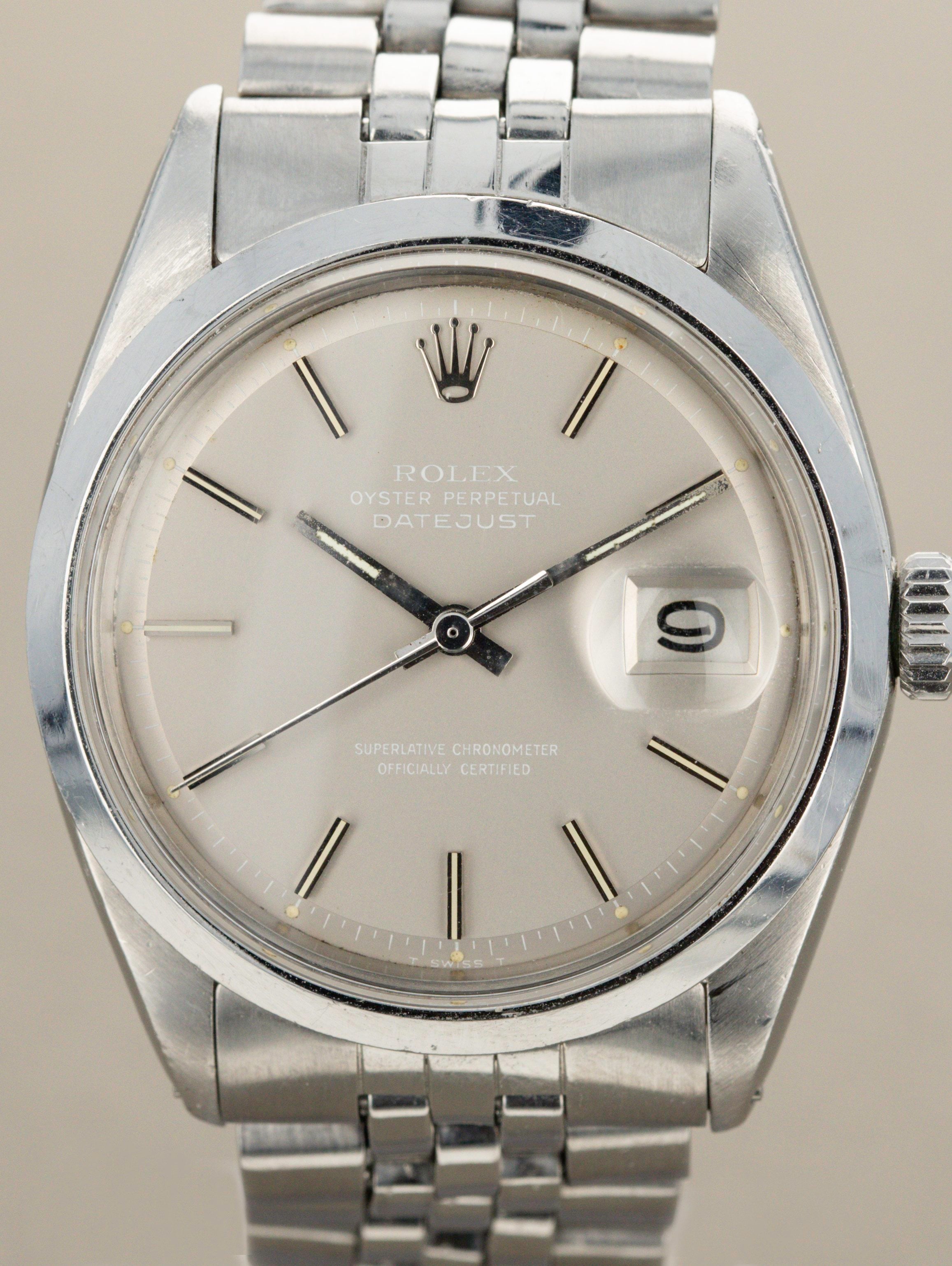 Rolex Datejust Ref. 1600 Ghost W Papers