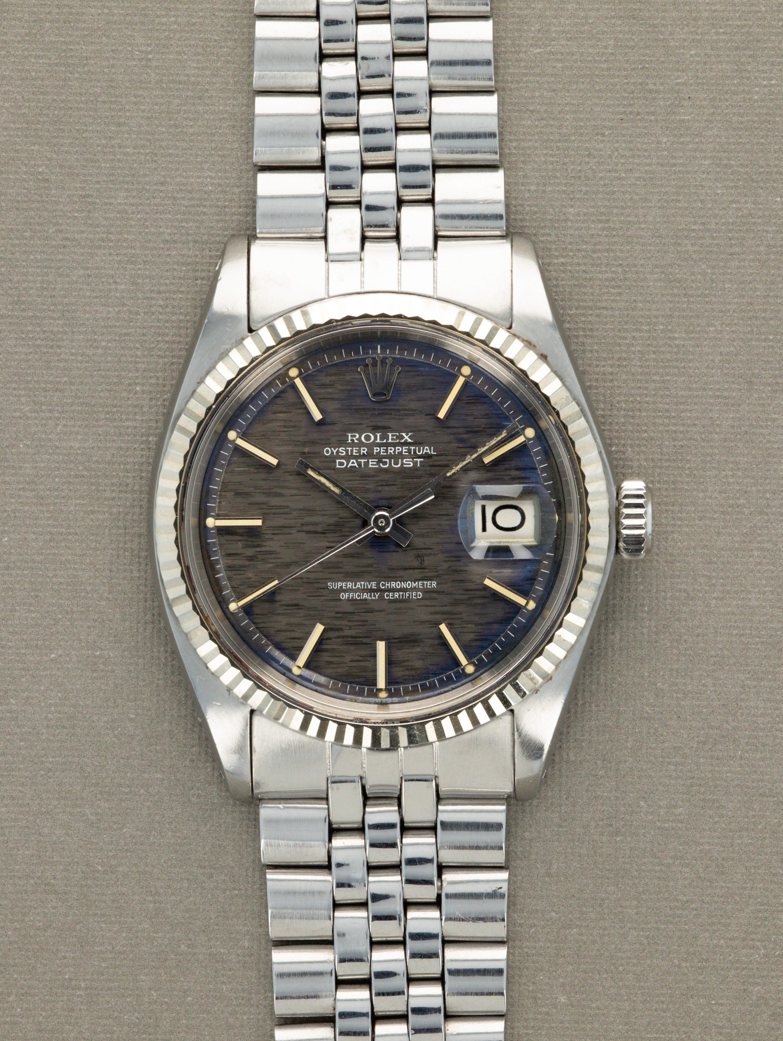 Rolex datejust tropical online dial