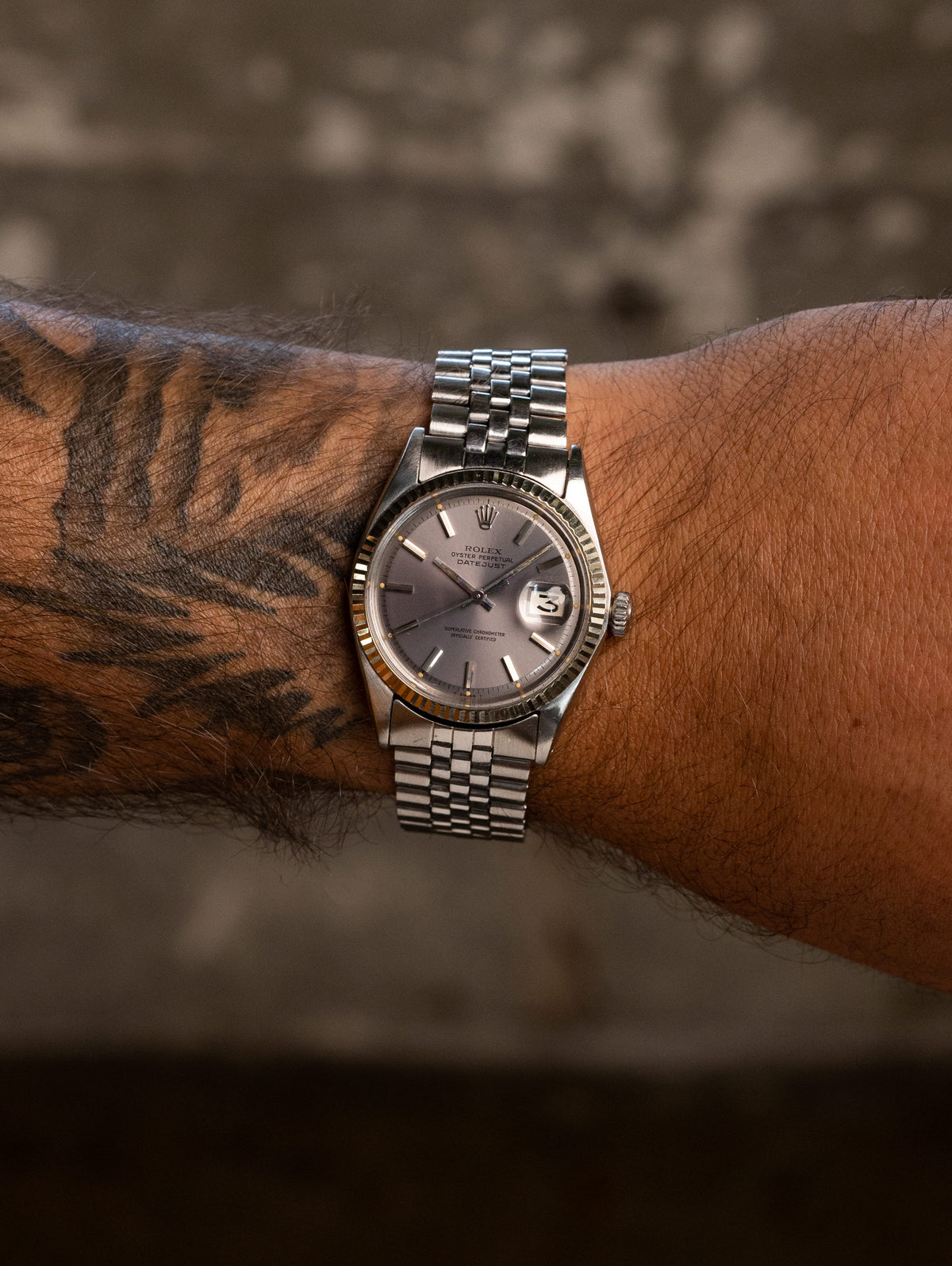 Rolex Datejust Ref. 1601  - 'Lavender' Dial W/ Papers