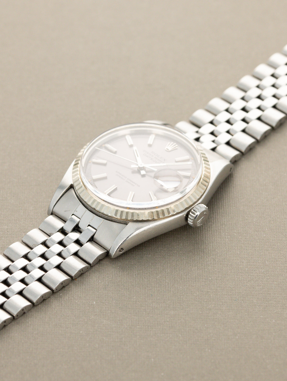 Rolex Datejust Ref. 1601  - 'Lavender' Dial W/ Papers