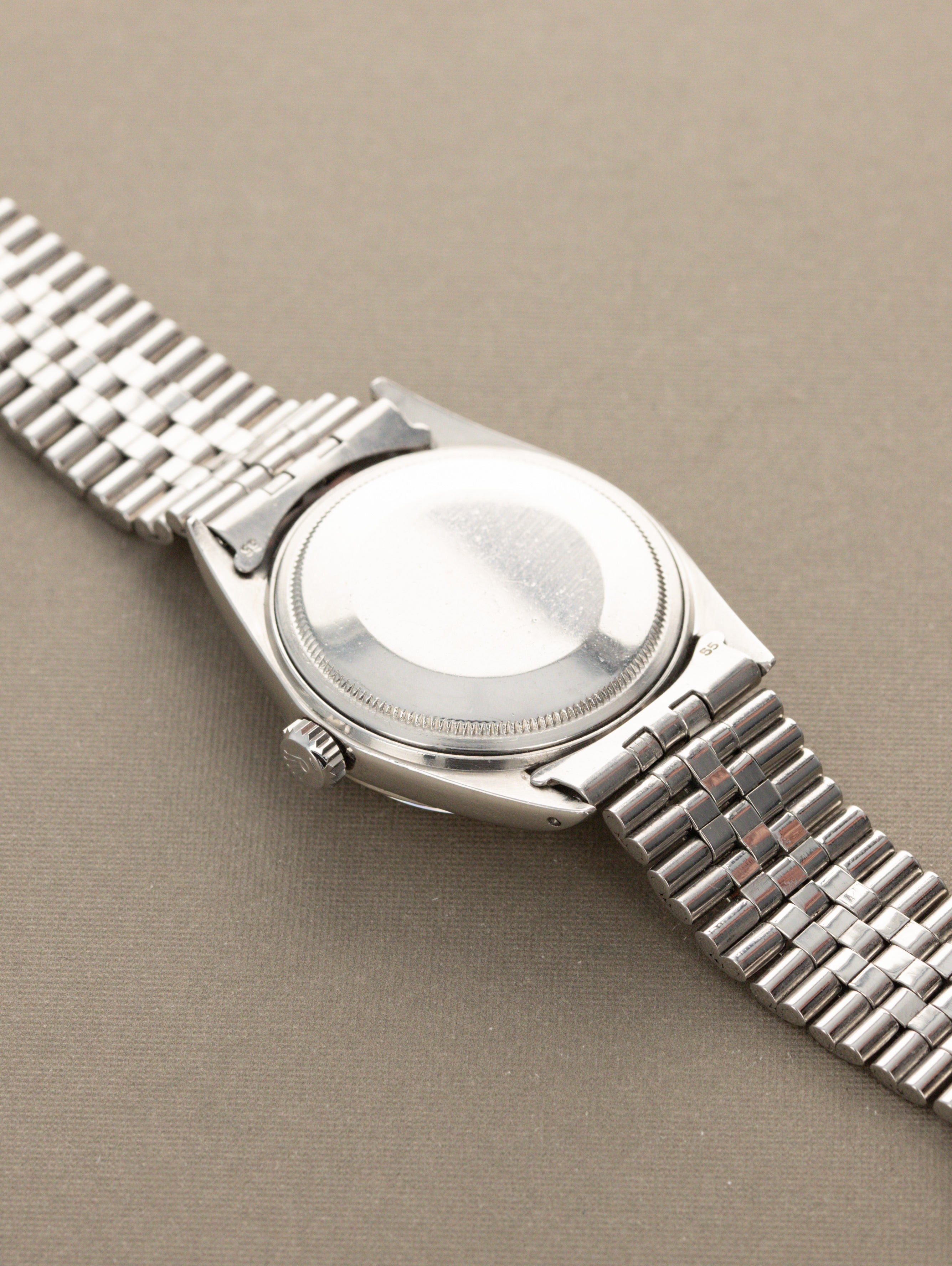 Rolex Datejust Ref. 1601 - Silver 'Linen' Non-Luminous Dial