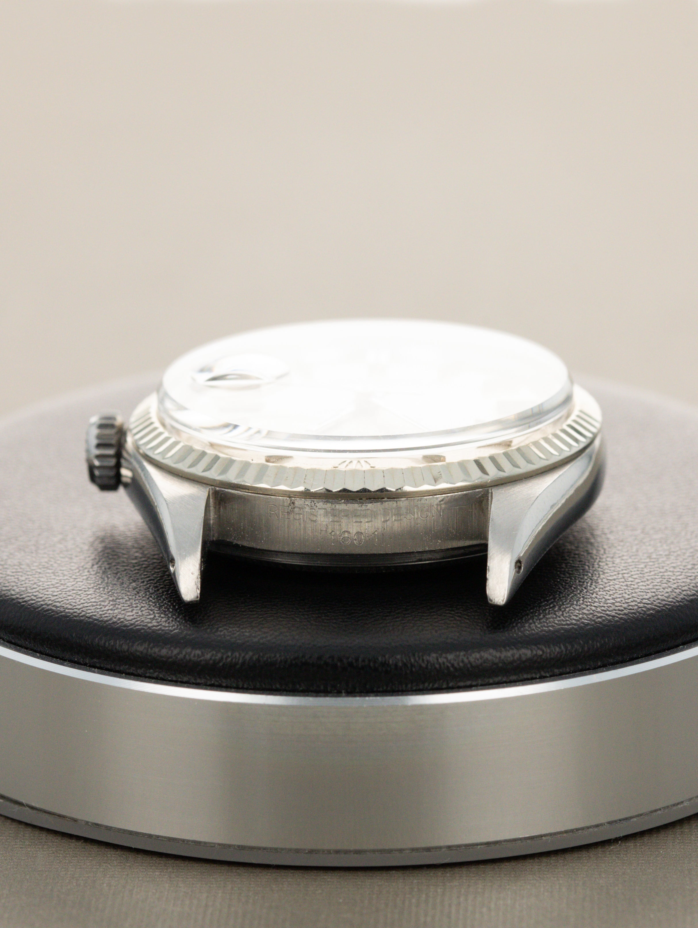 Rolex Datejust Ref. 1601 - Silver 'Linen' Non-Luminous Dial