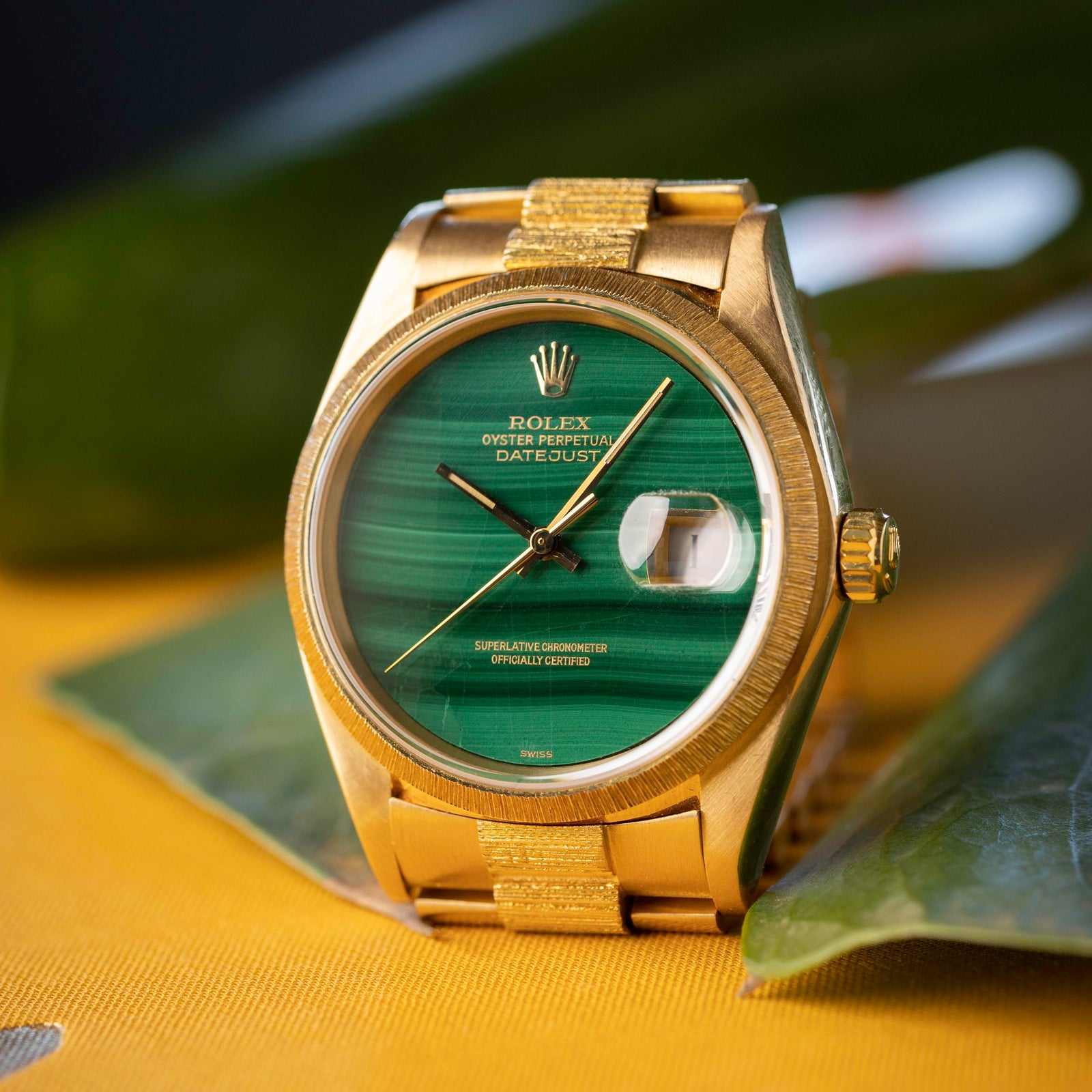 Rolex Datejust Ref. 16078 Malachite Dial