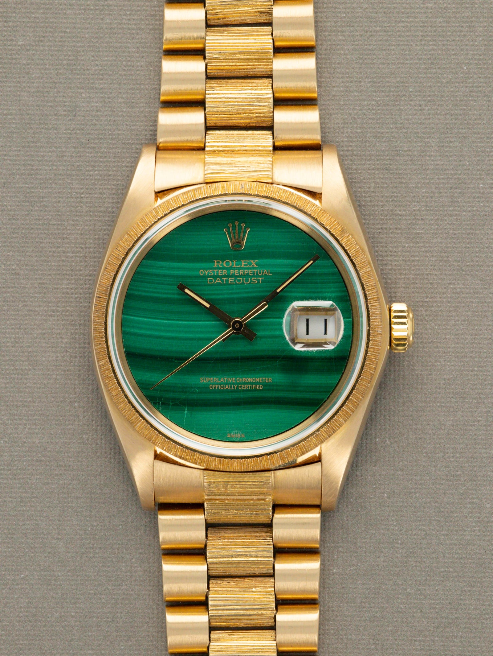 Rolex Datejust Ref. 16078 Malachite Dial