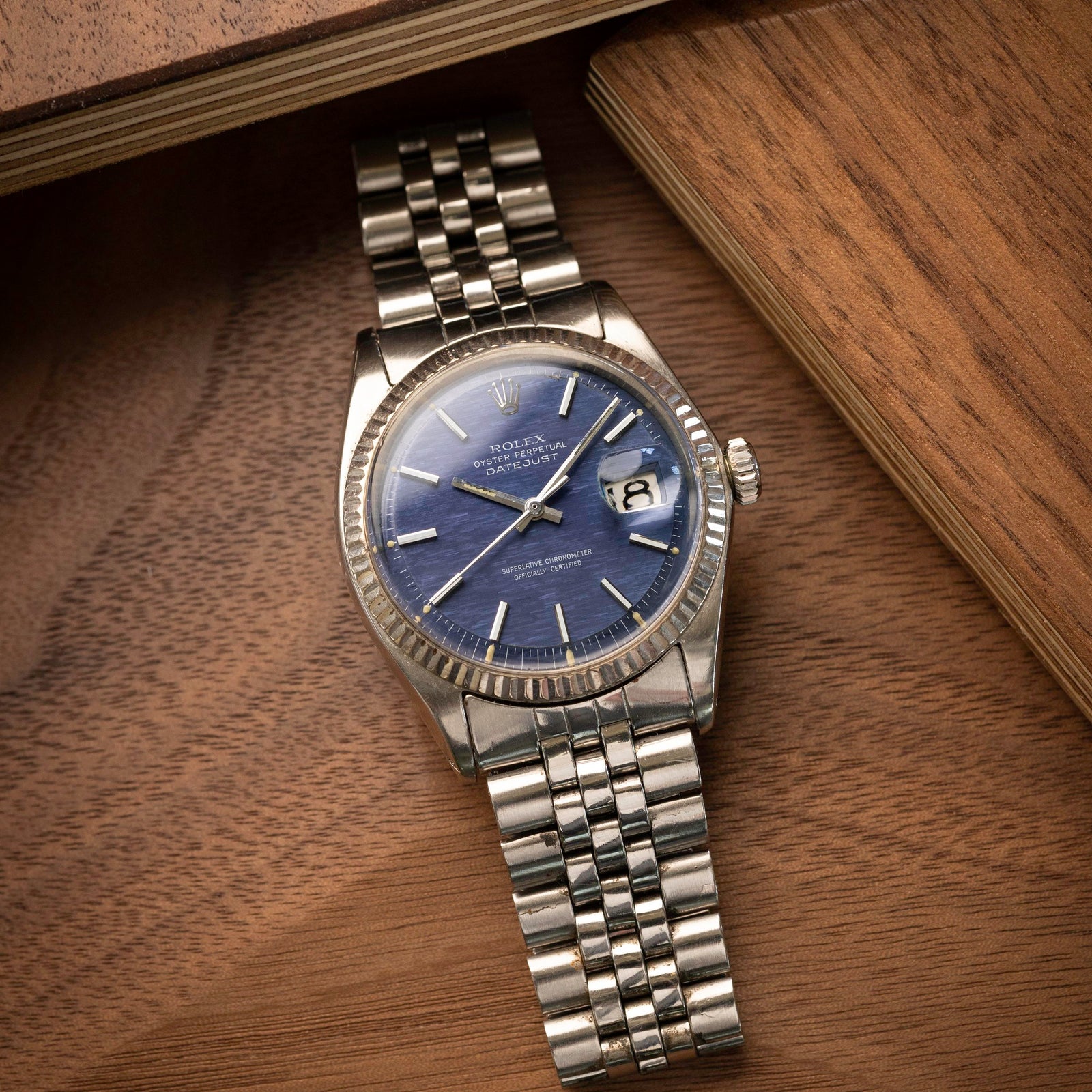 Rolex Datejust Ref. 1601 Blue Mosaic