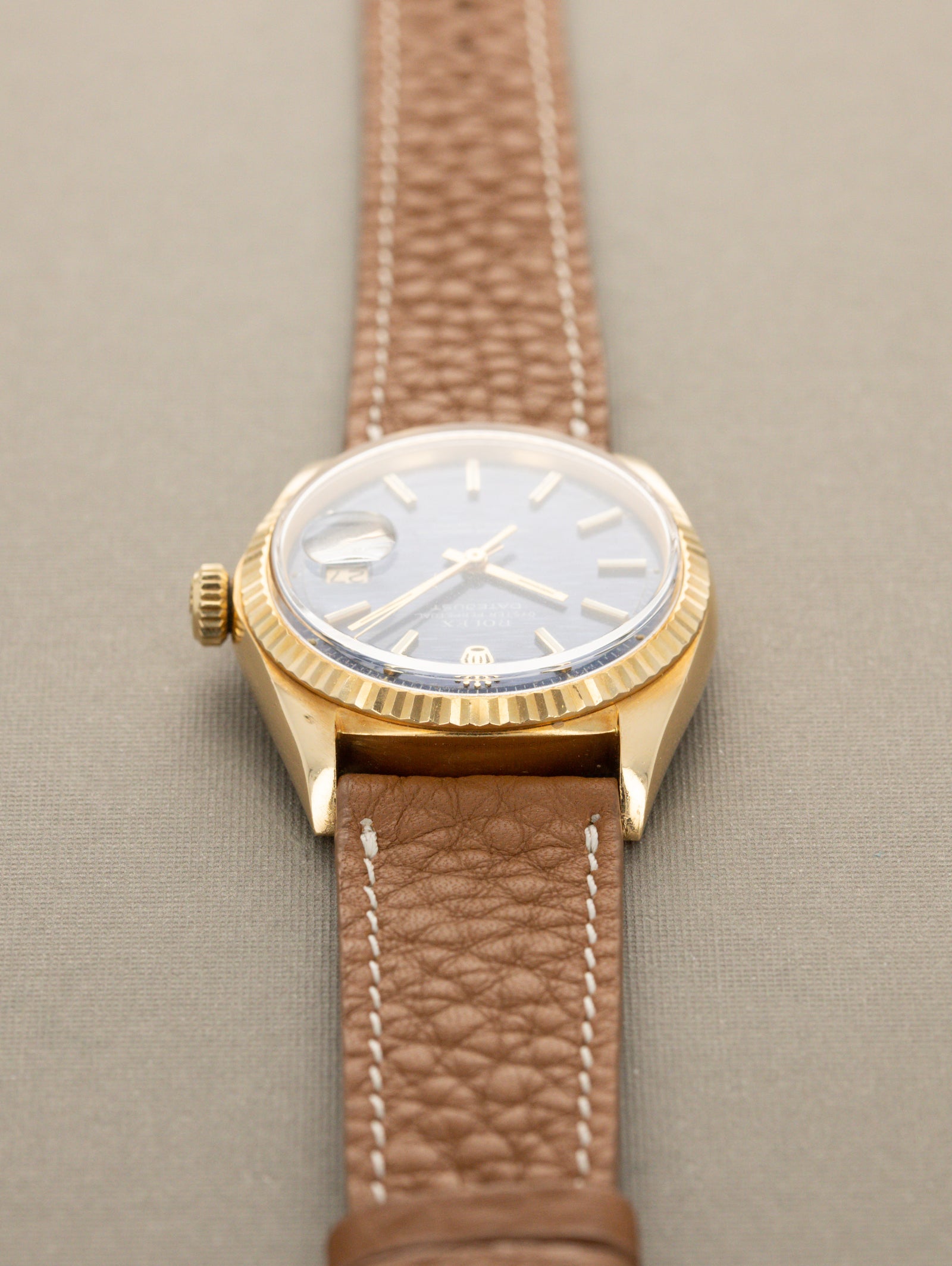 Rolex Datejust Ref. 1601/8 - Blue 'Mosaic' Dial Unpolished