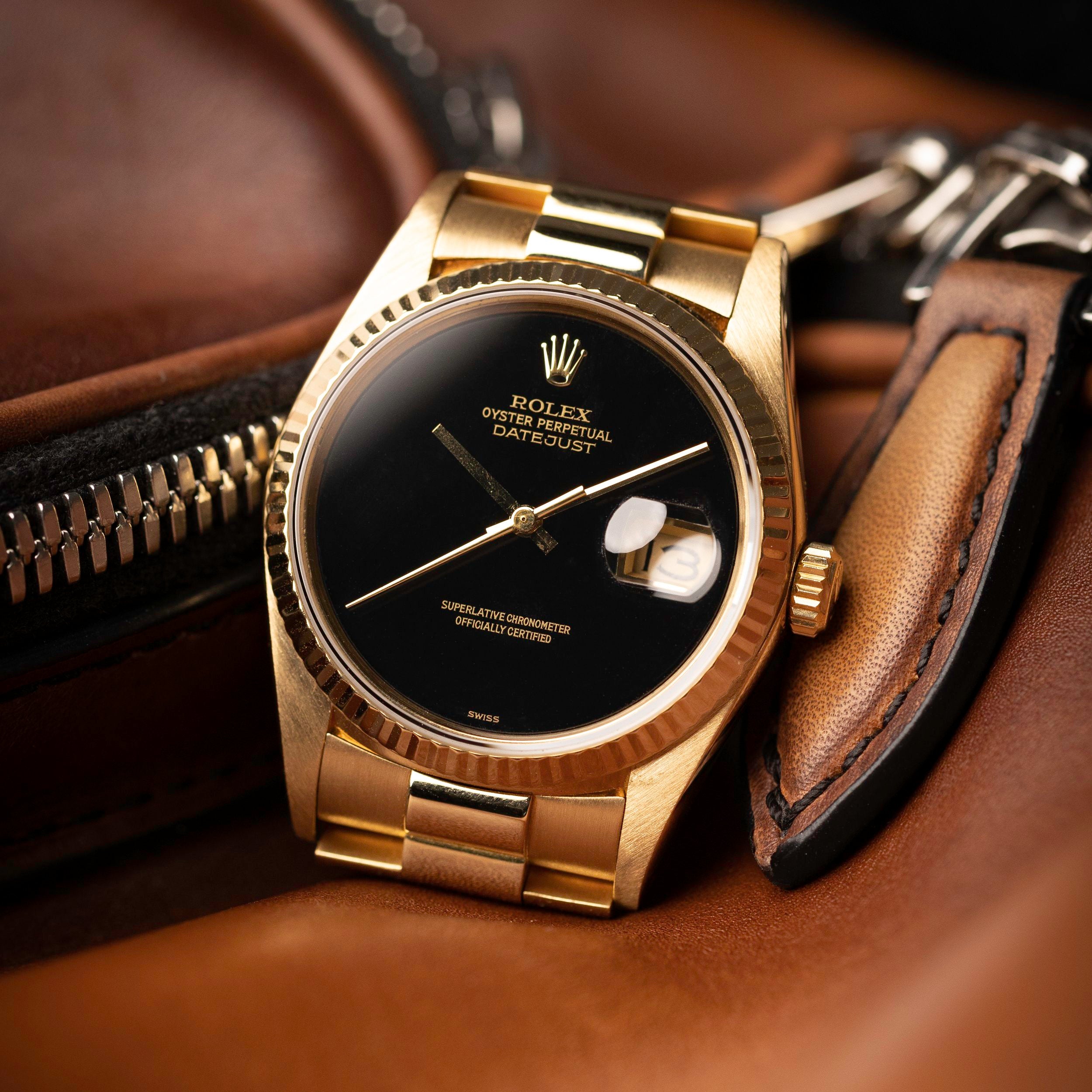 Rolex Datejust Ref. 16018 Onyx