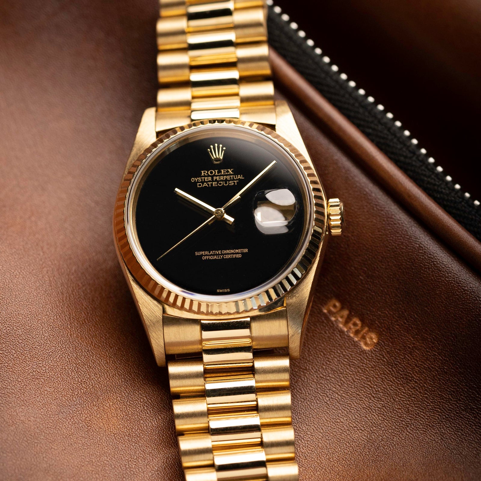 Rolex Datejust Ref. 16018 Onyx